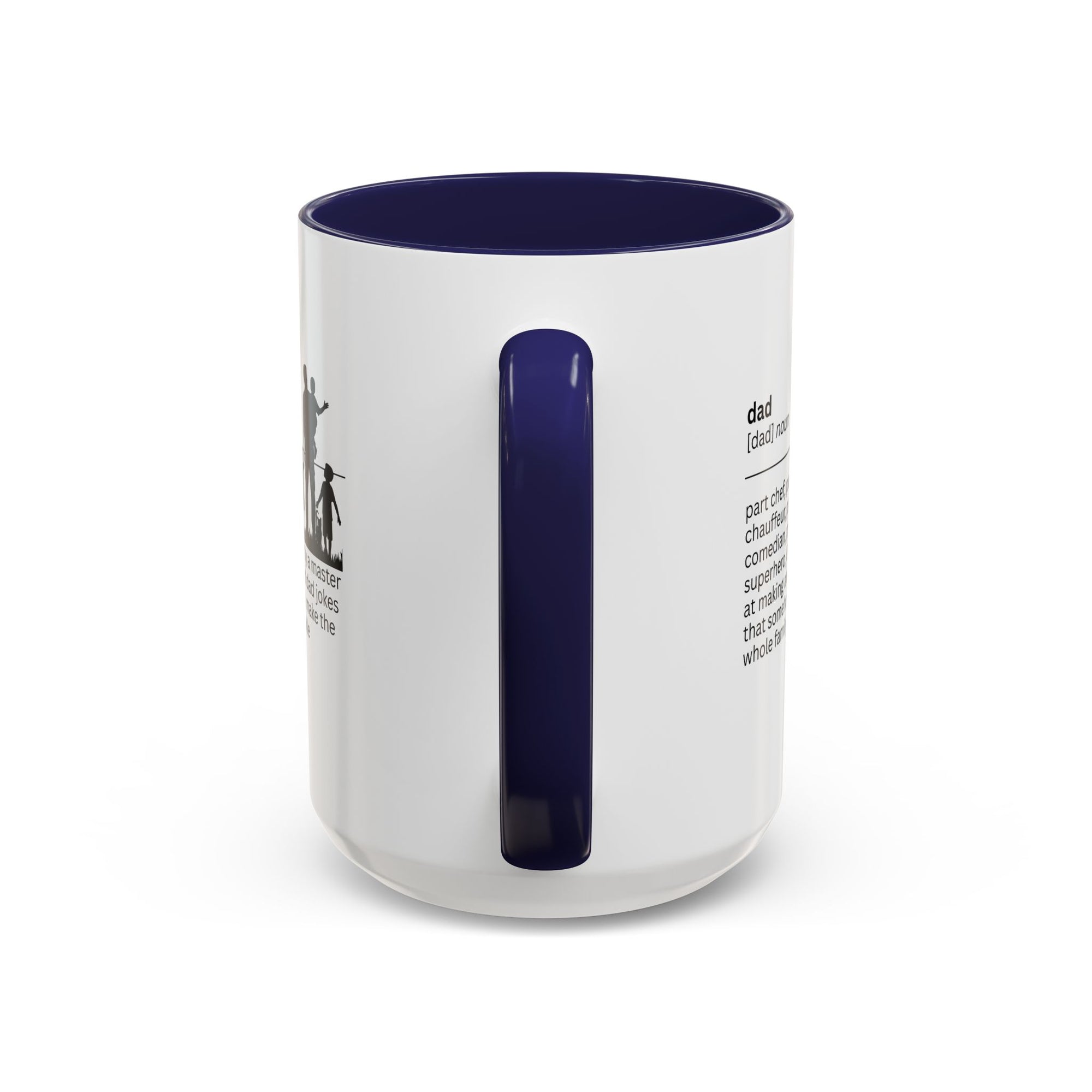 Dad Jokes Accent Coffee Mug - Perfect Gift for Dads