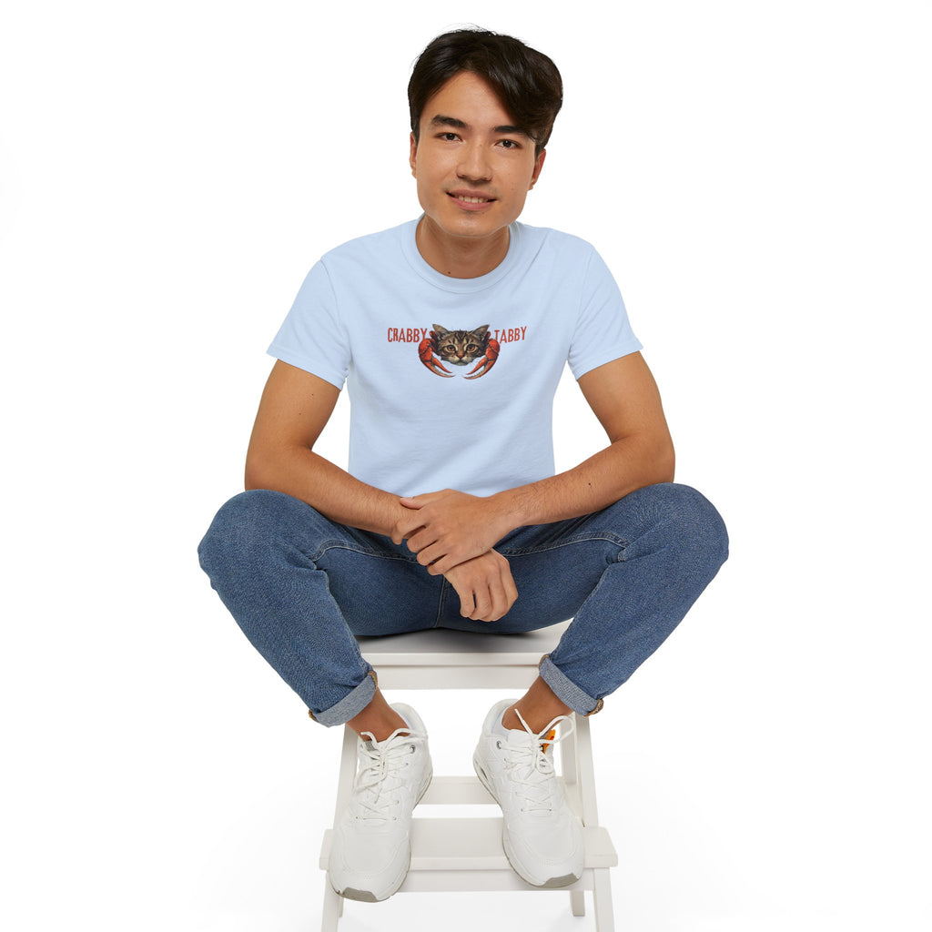 Crabby Tabby Cat Lover Unisex Tee