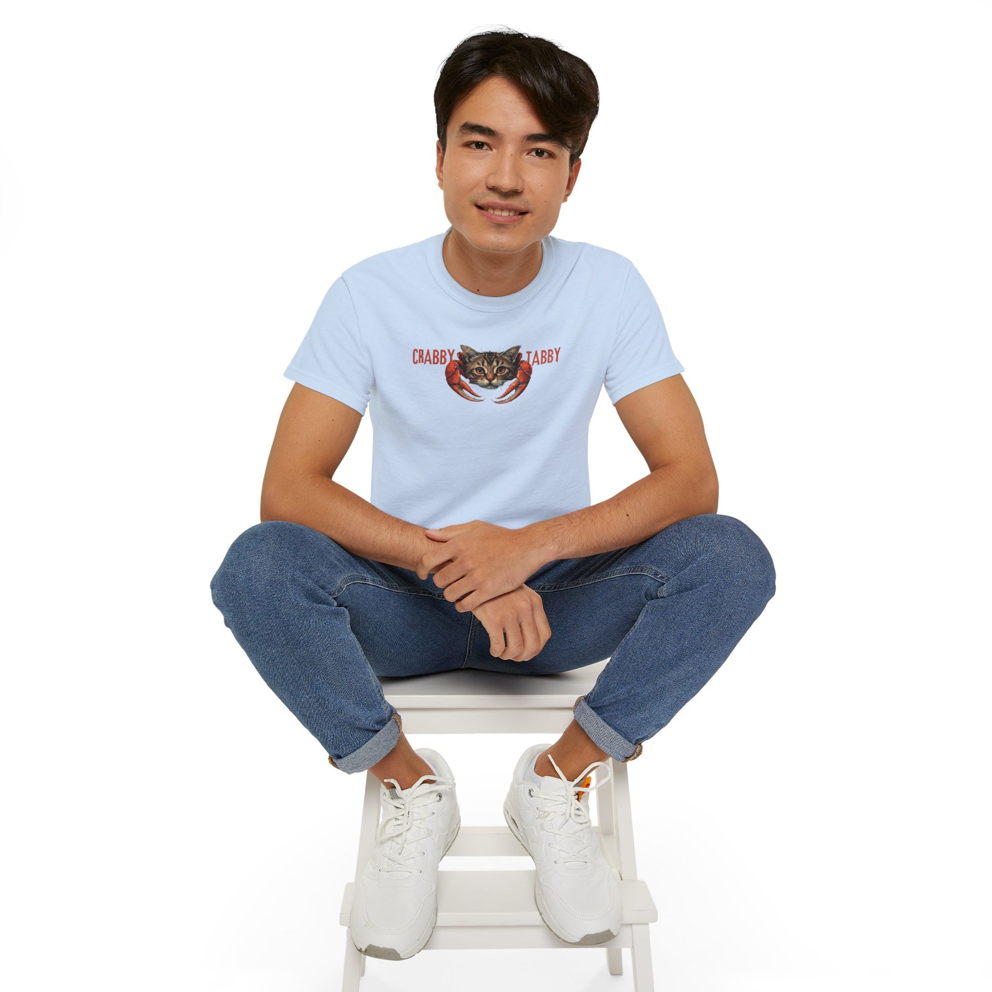 Crabby Tabby Cat Lover Unisex Tee