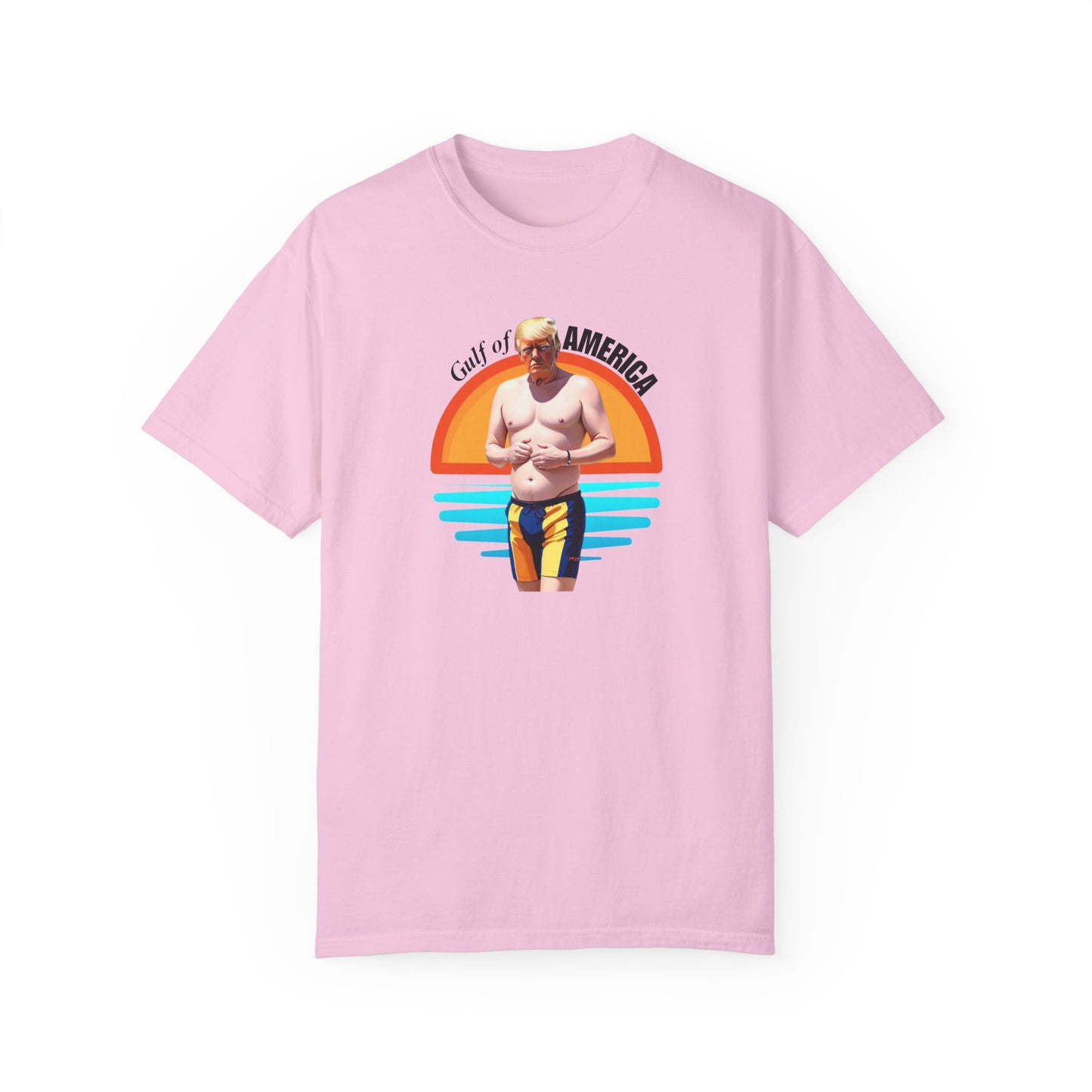 Gulf of America Graphic T-Shirt for Beach Lovers