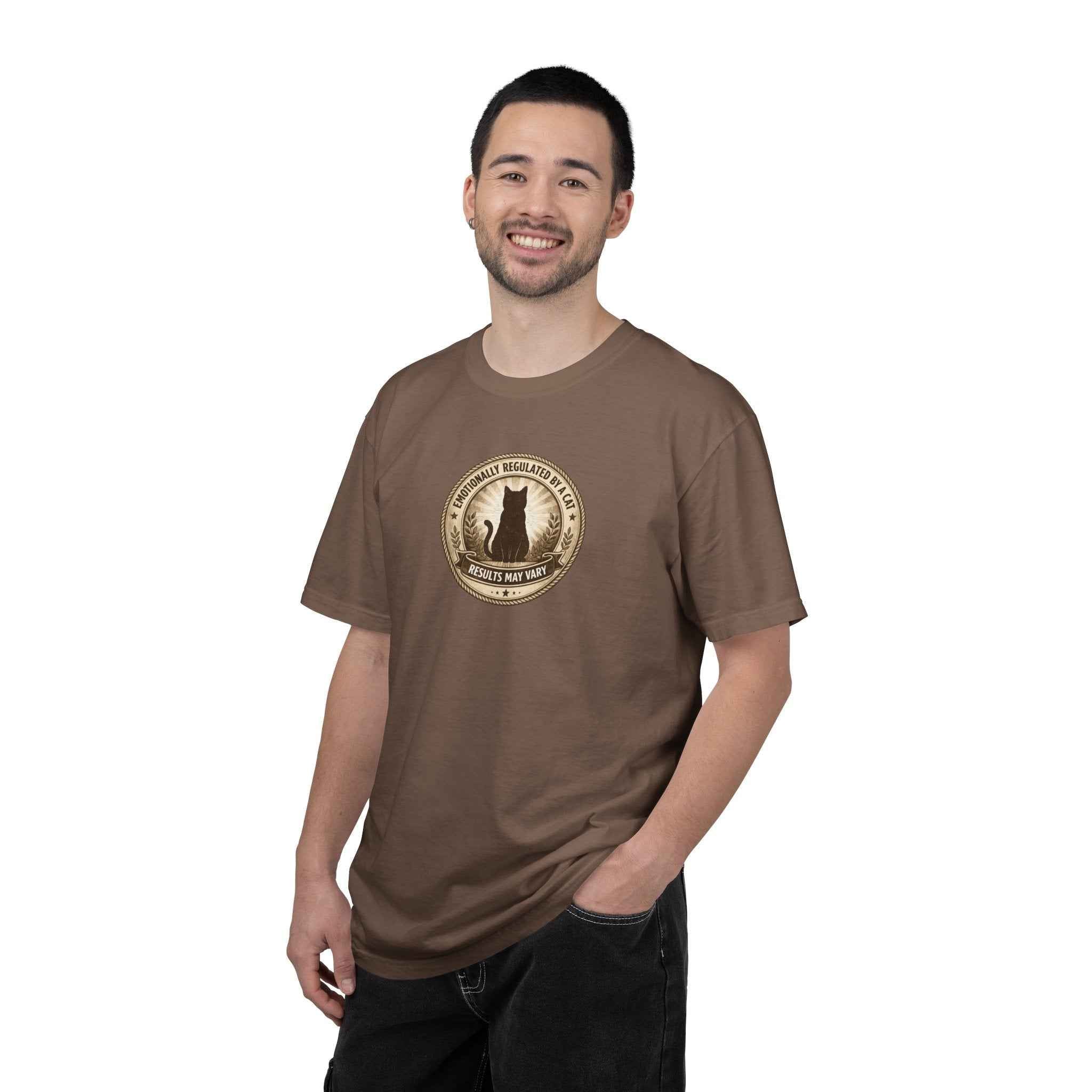 Emotionally Regulated by a Cat T-Shirt