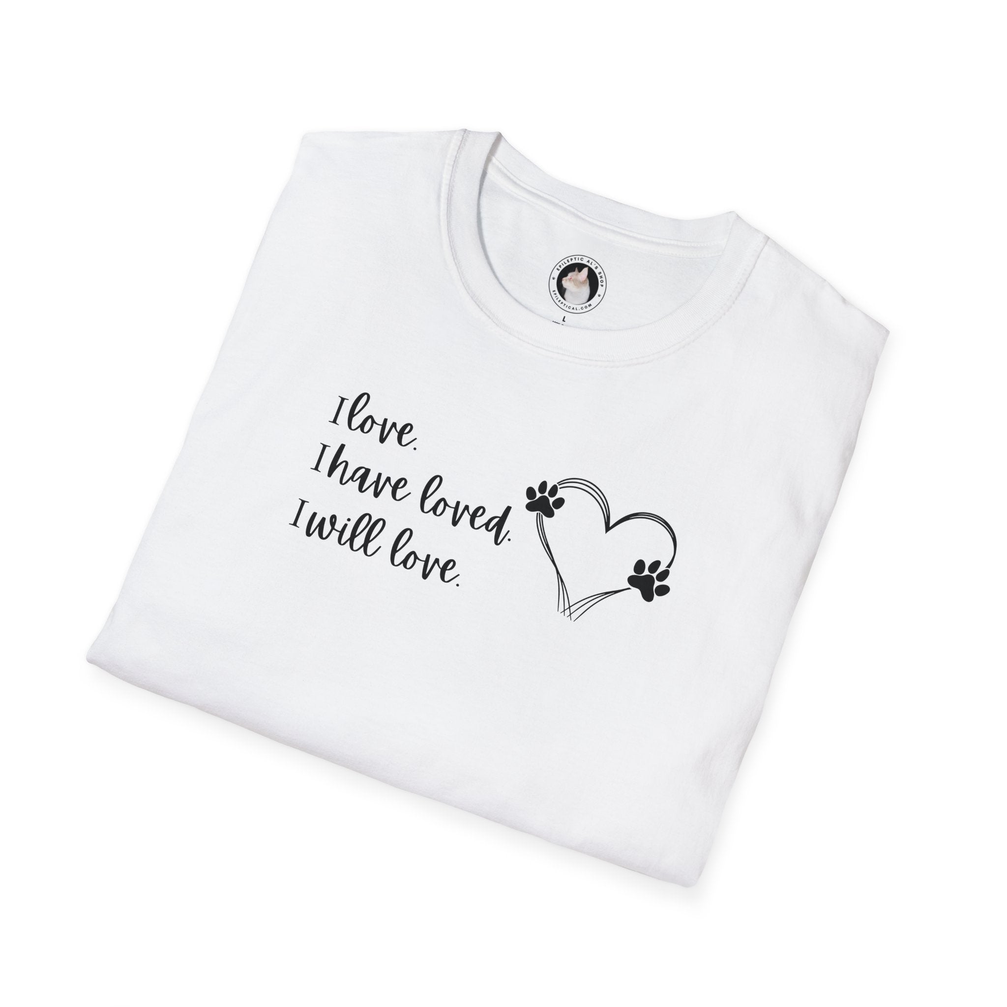 I Love Unisex Softstyle T - Shirt - T - Shirt - Epileptic Al’s Shop