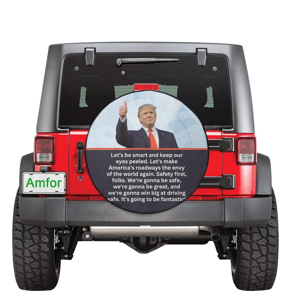 Trump Safe Spare Tire Cover (Medium)(16")