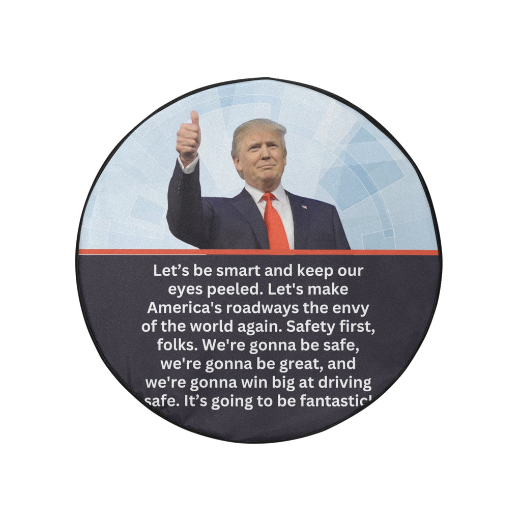 Trump Safe Spare Tire Cover (Medium)(16")