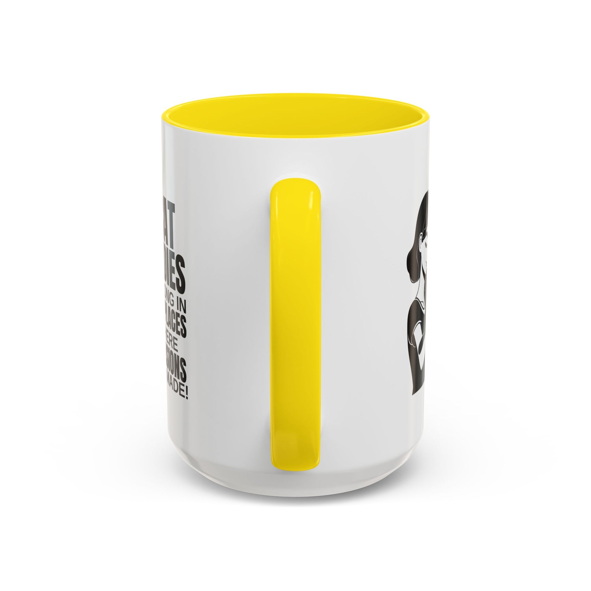 Cat Ladies Belong Accent Mug