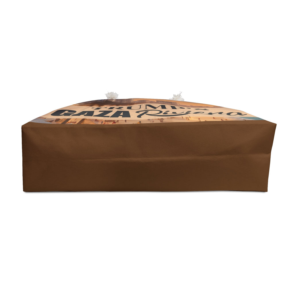 Trump's Gaza Riviera Weekender Bag Printify