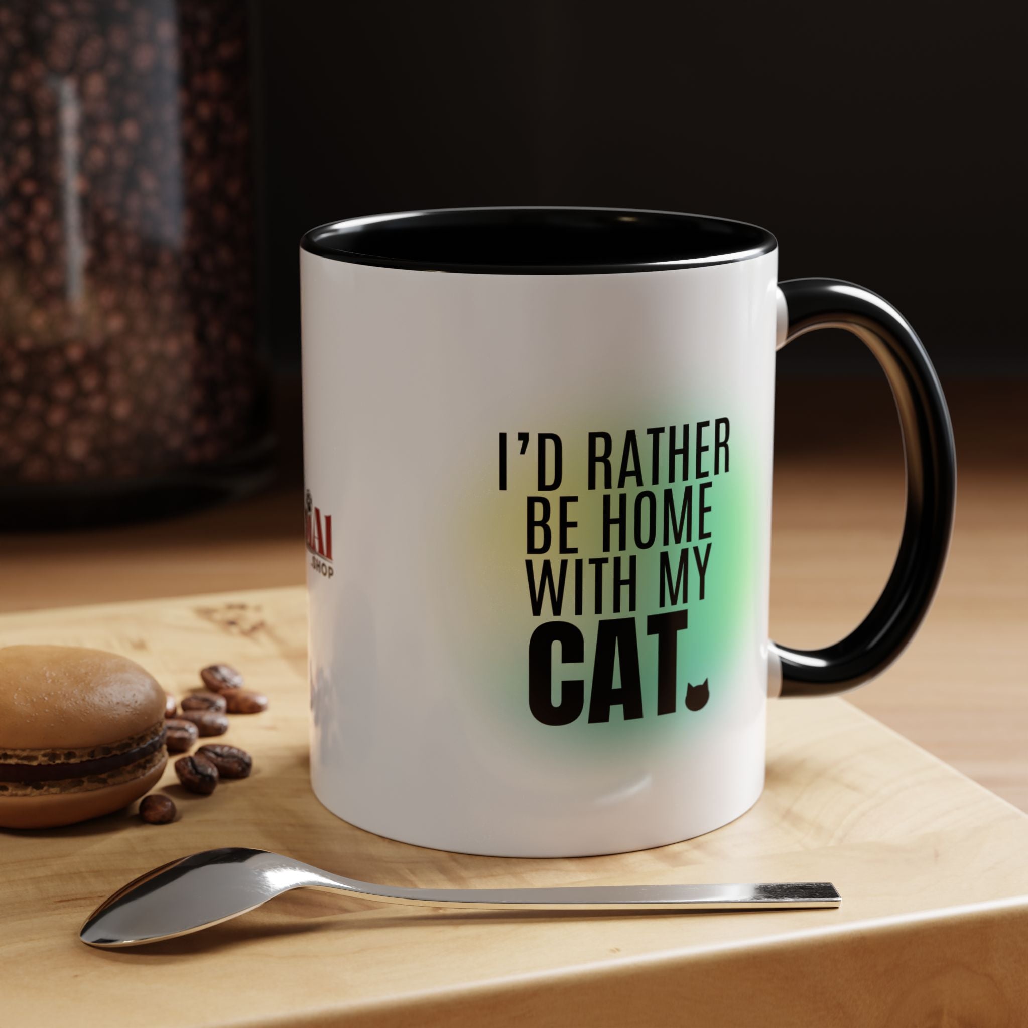 Photo depicting the ​Rather Be Home Accent Coffee Mug (11, 15oz) from EpiAl's Shop.