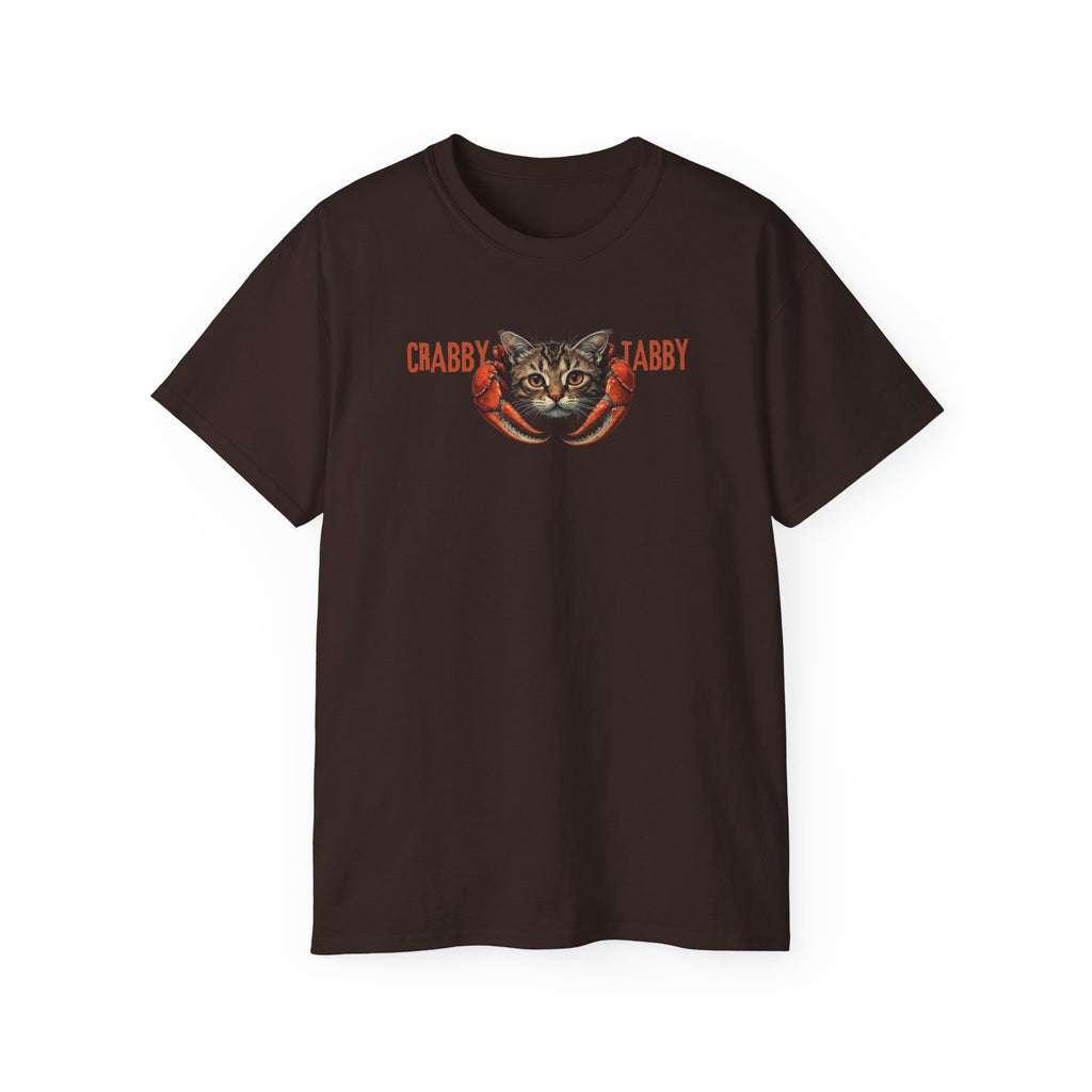 Crabby Tabby Cat Lover Unisex Tee