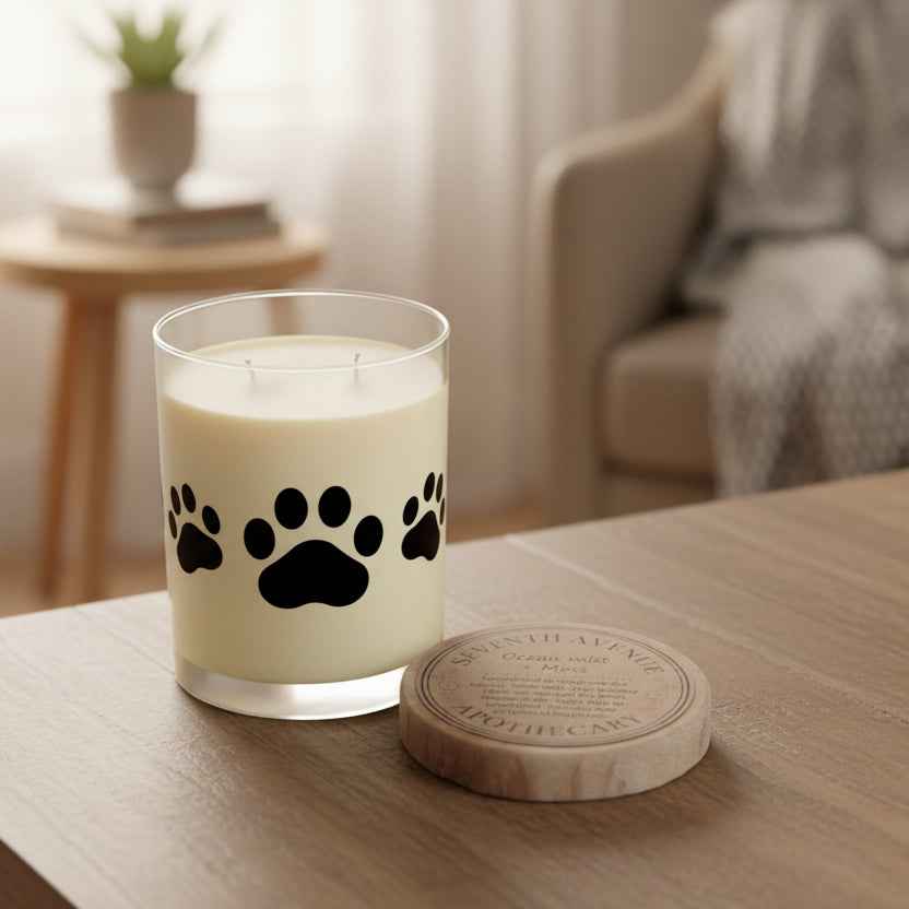 Paws & Reflect Soy Candle – Calm, Cozy, Slightly Judgmental