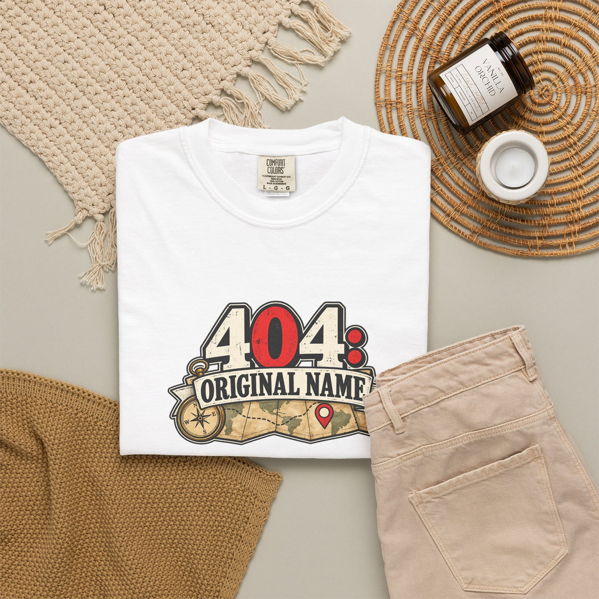 404: Original Name T-Shirt | Funny Geography Renaming Shirt