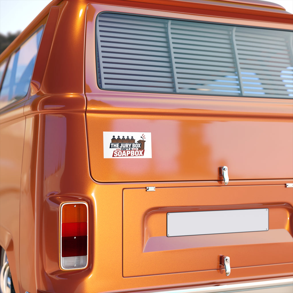 The Jury Box Isn’t a Soapbox Bumper Sticker