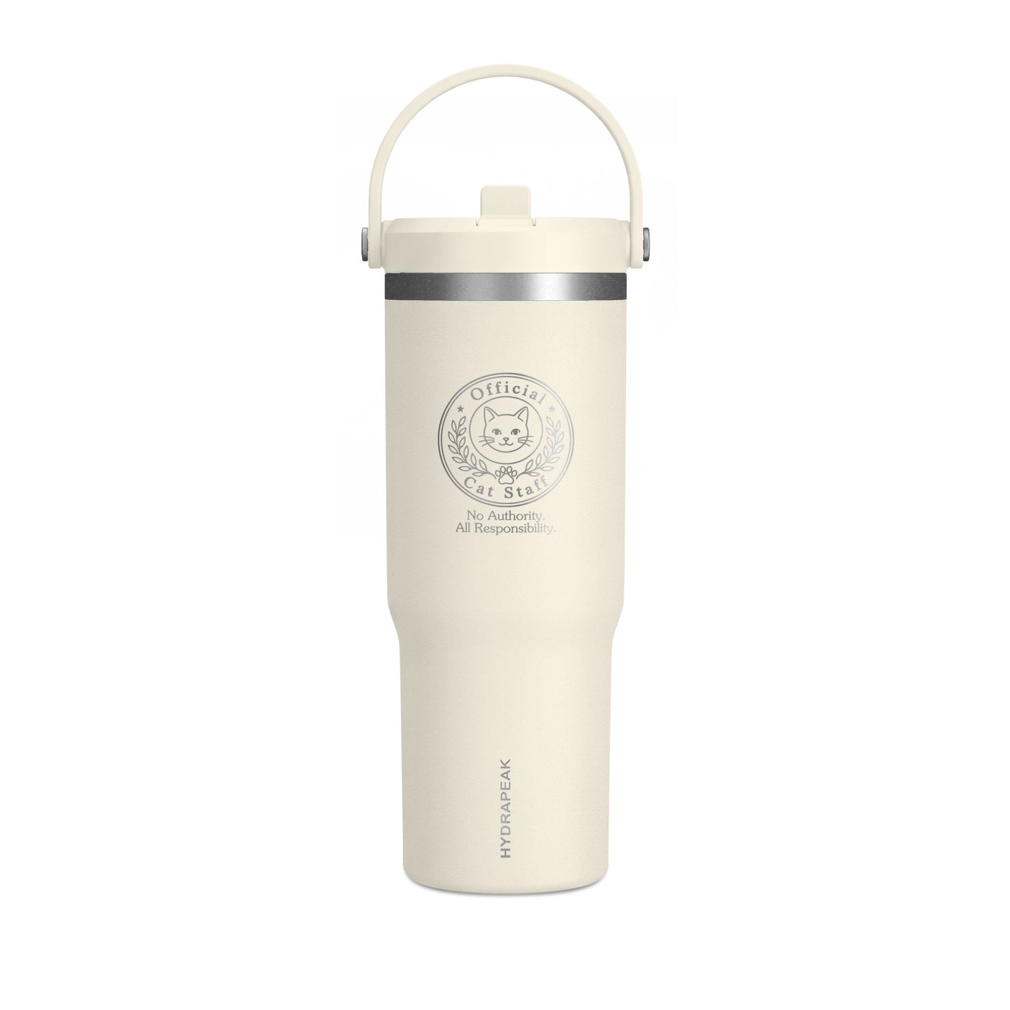 Official Cat Staff Engraved 32 oz Insulated Tumbler