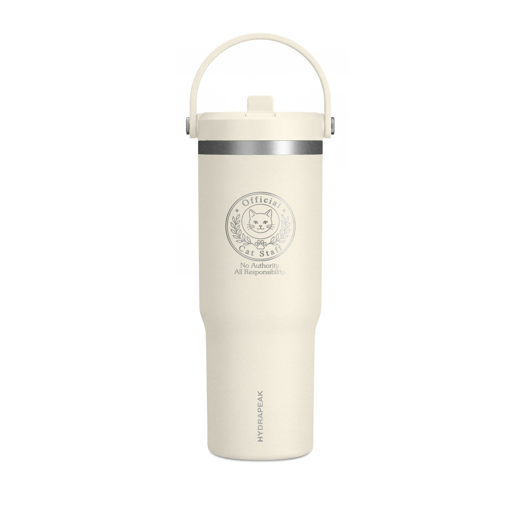 Official Cat Staff Engraved 32 oz Insulated Tumbler