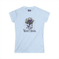Wired to Bloom Epilepsy Awareness T-Shirt | Subtle Purple Lightning Floral Tee