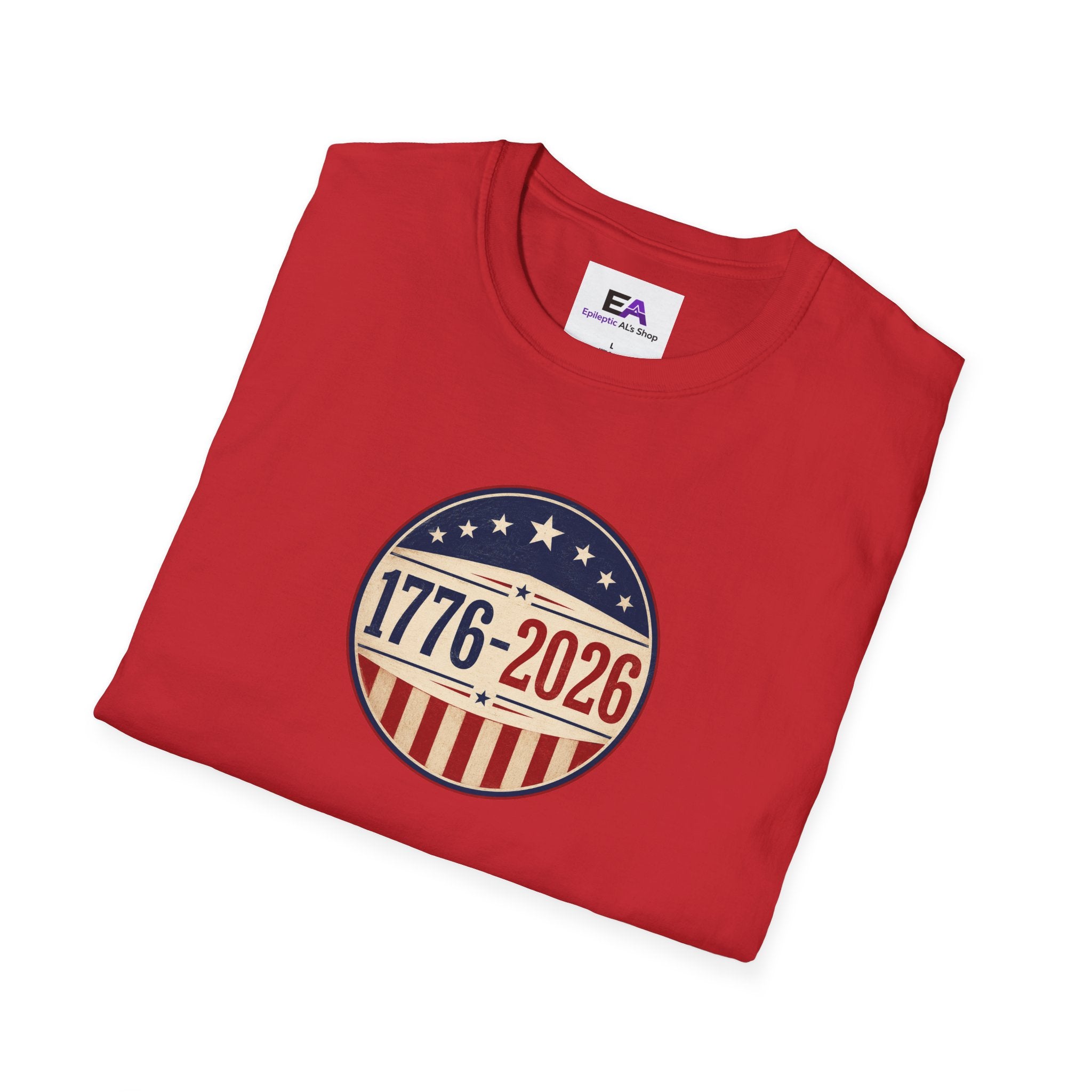1776–2026 USA Patriotic T-Shirt | Vintage Americana Anniversary Tee