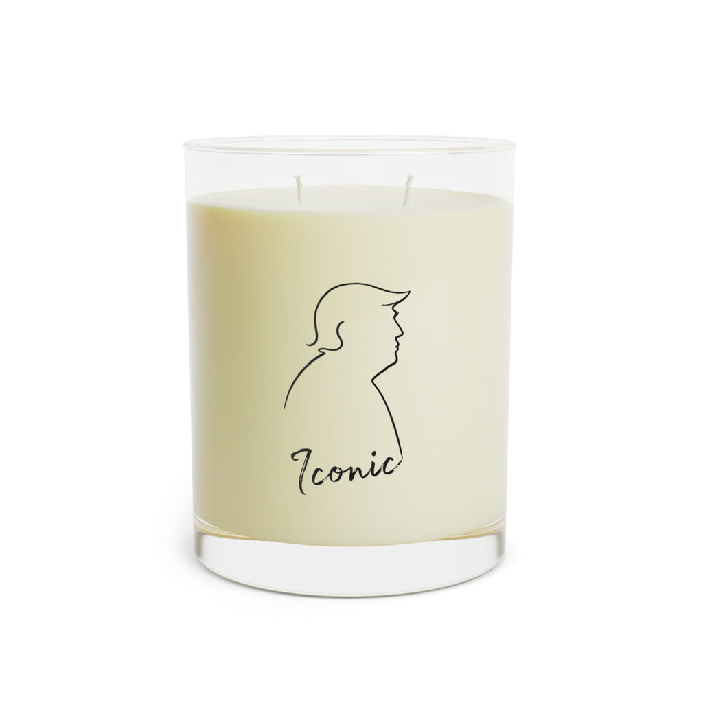 Iconic Calm Candle — Minimal Line Silhouette Edition