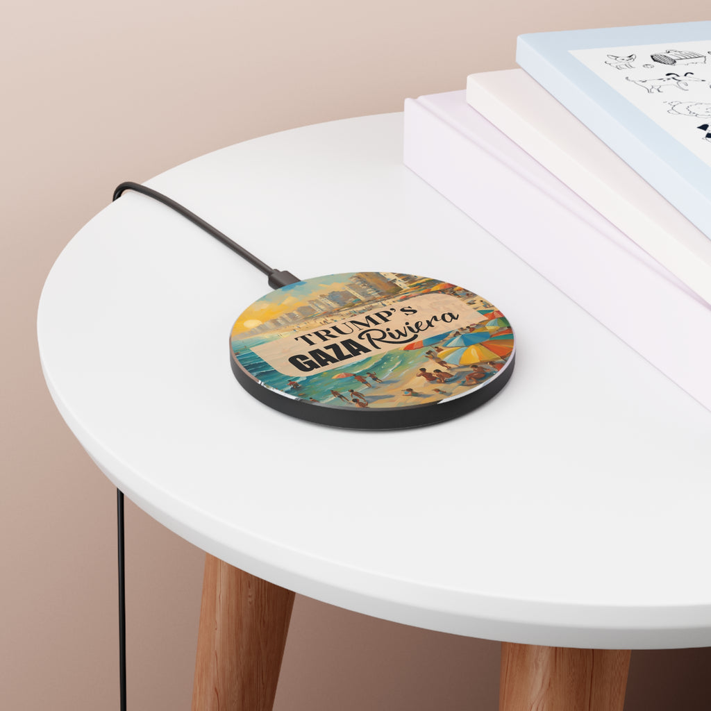 Trump's Seaside Gaza Riviera Wireless Charger
