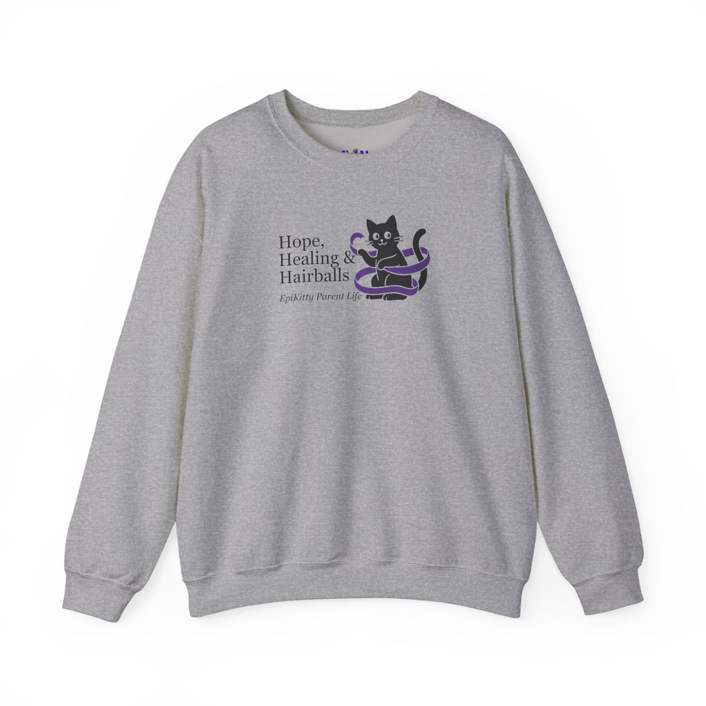 “Hope, Healing & Hairballs” Epikitty Parent Life Sweatshirt