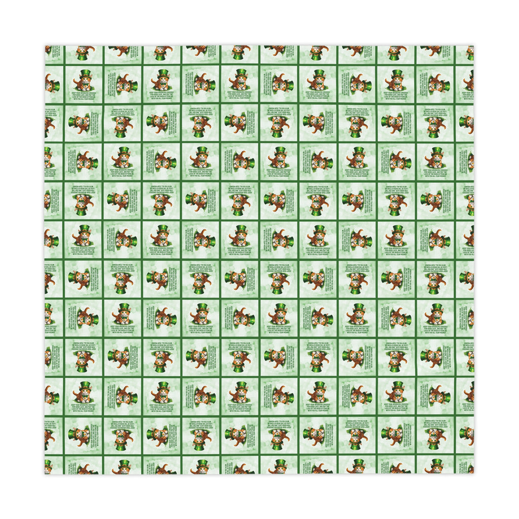 Irish Kitten Wish Tablecloth