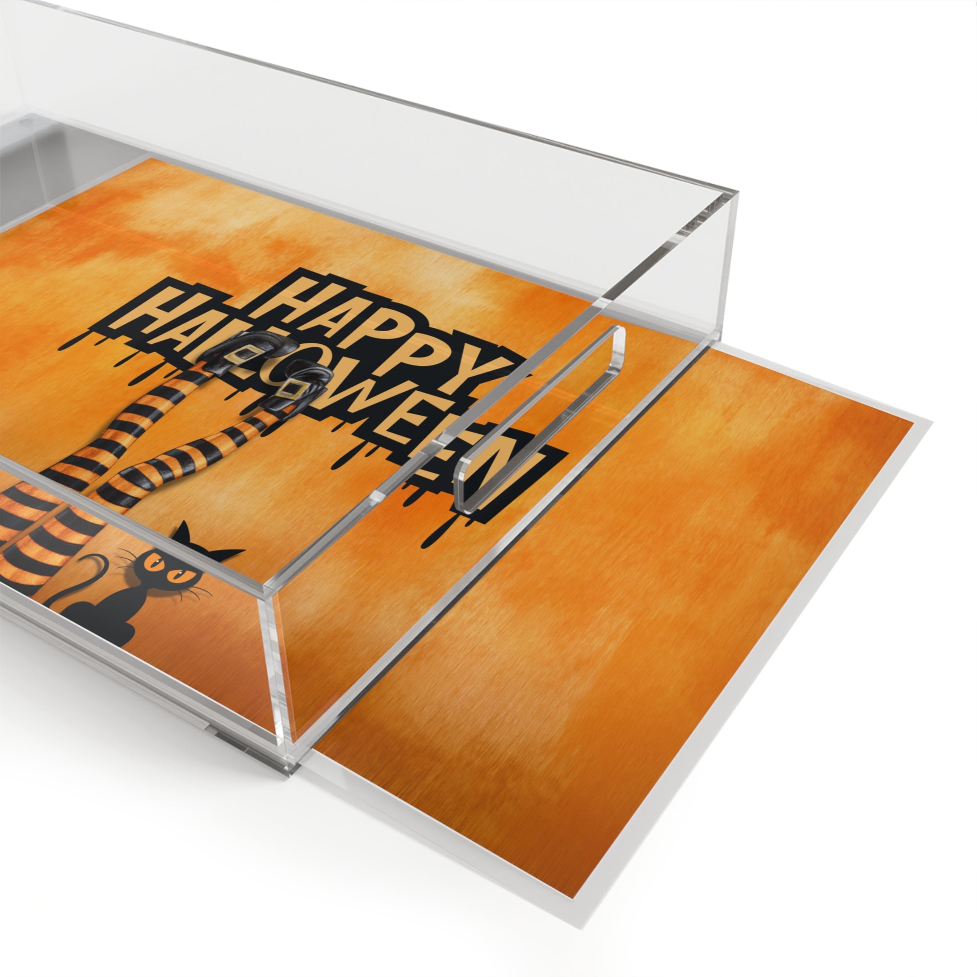 Halloween Acrylic Serving Tray, Spooky Home Decor