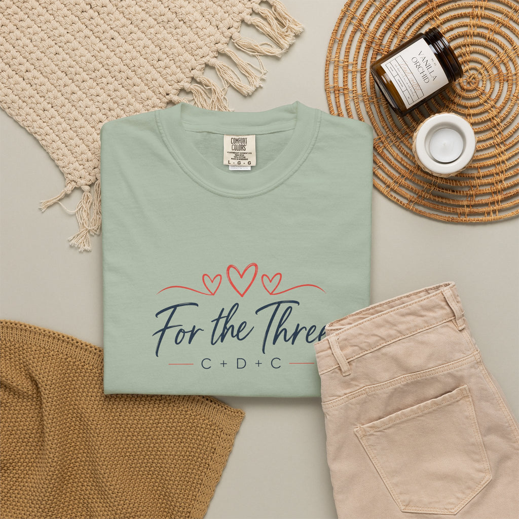 For the Three C + D + C Memorial T-Shirt