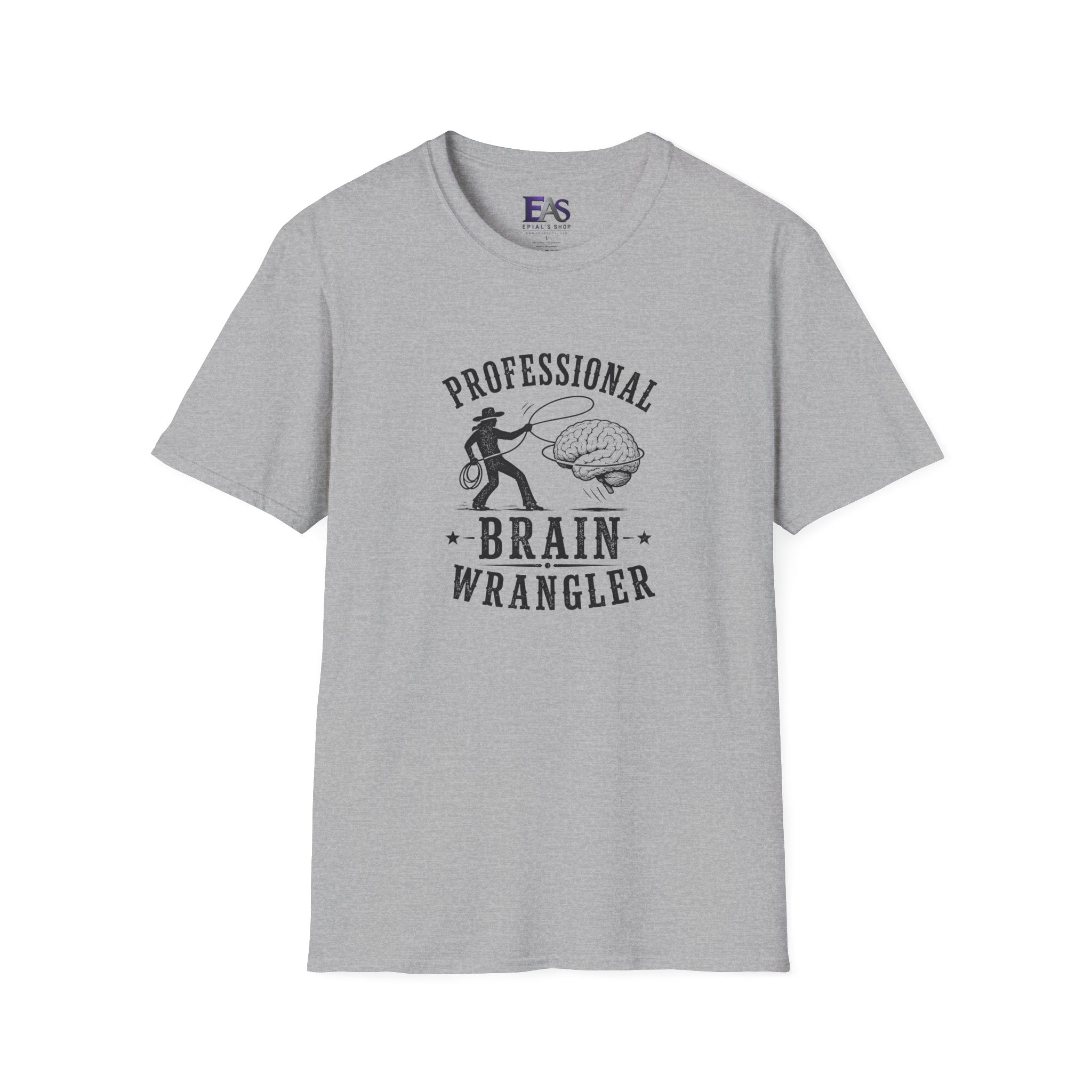 Professional Brain Wrangler Epilepsy Awareness T-Shirt