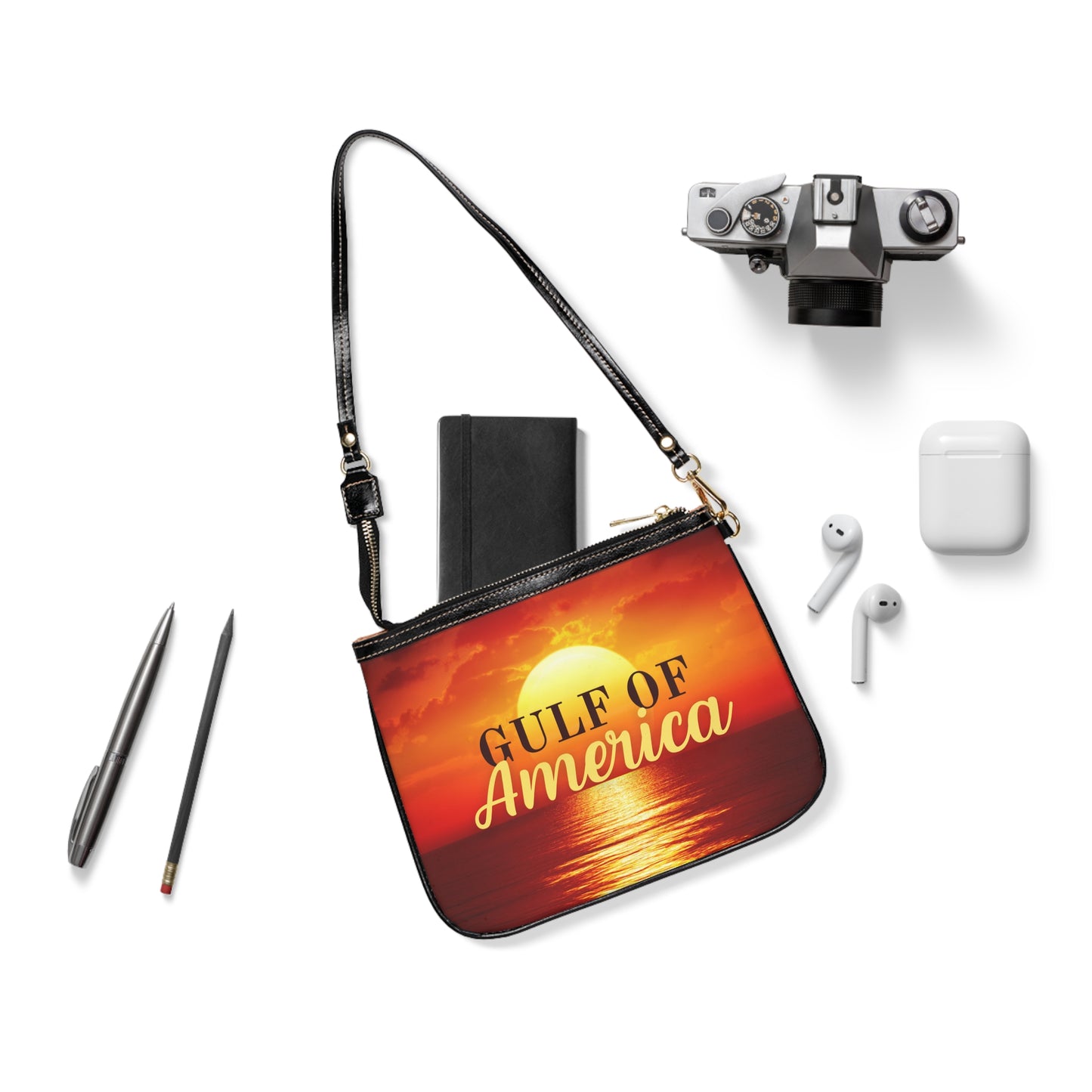 Sunset Gulf of America Small Shoulder Bag