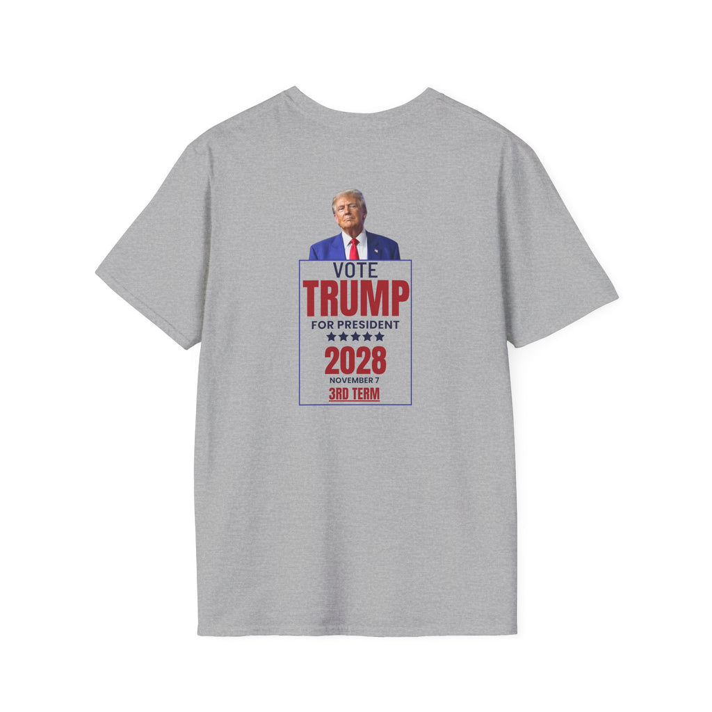 Trump 2028 Unisex Softstyle T-Shirt - Trump for President