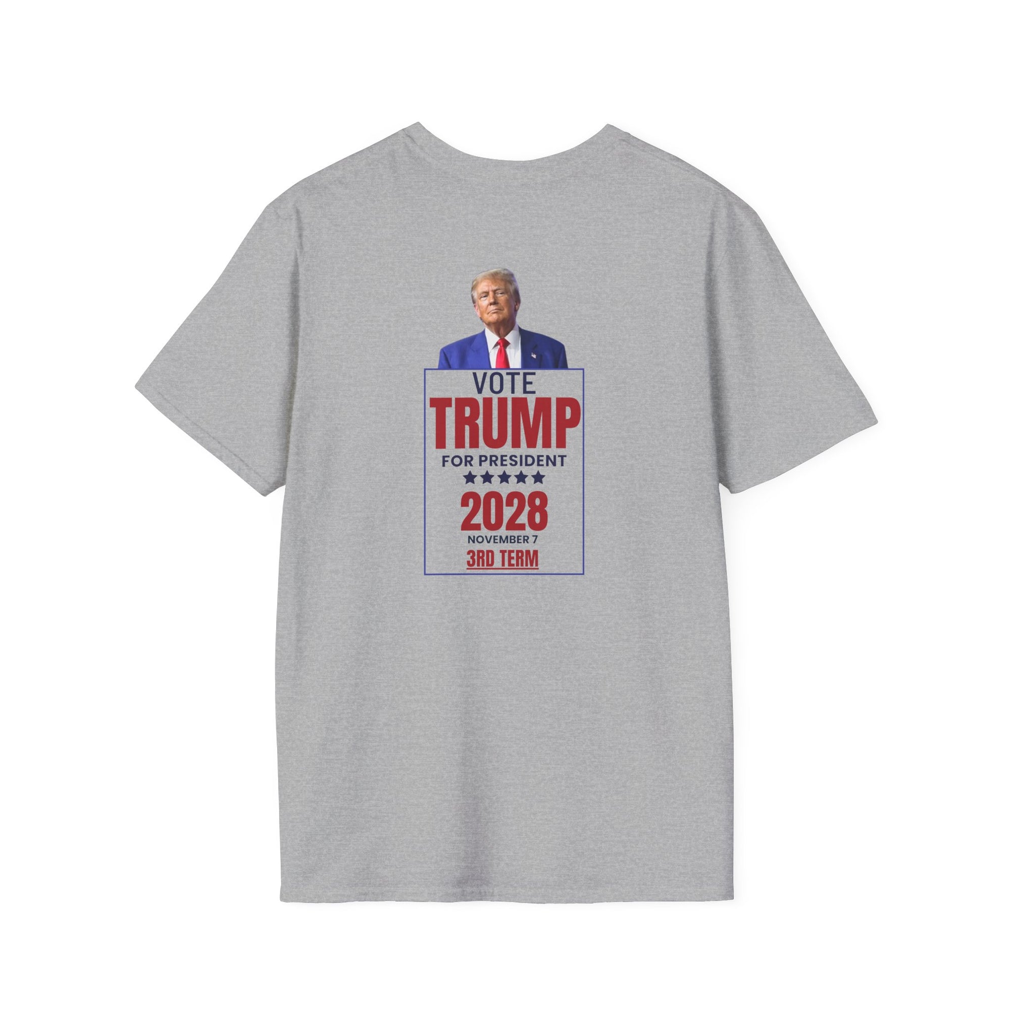 Trump 2028 Unisex Softstyle T-Shirt - Trump for President