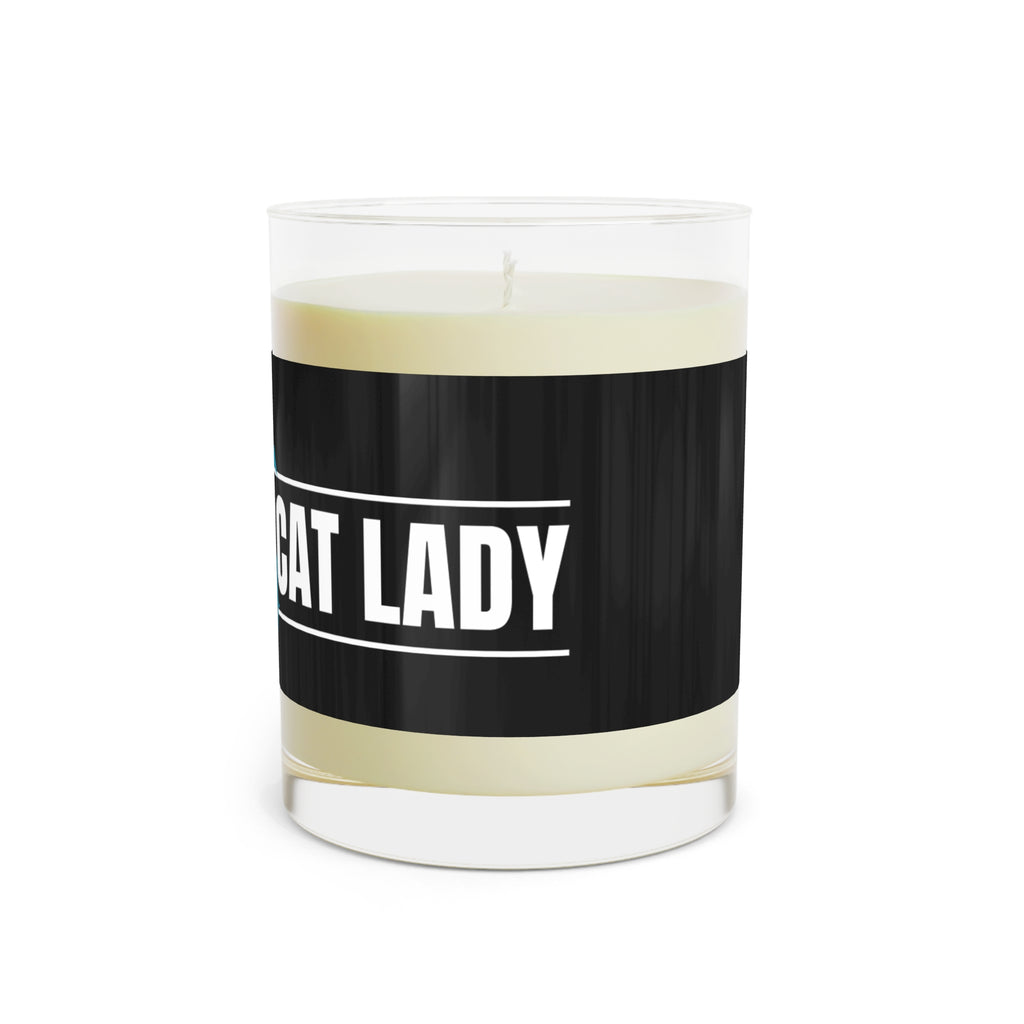 Super Cat Lady Scented Candle - Full Glass, 11oz