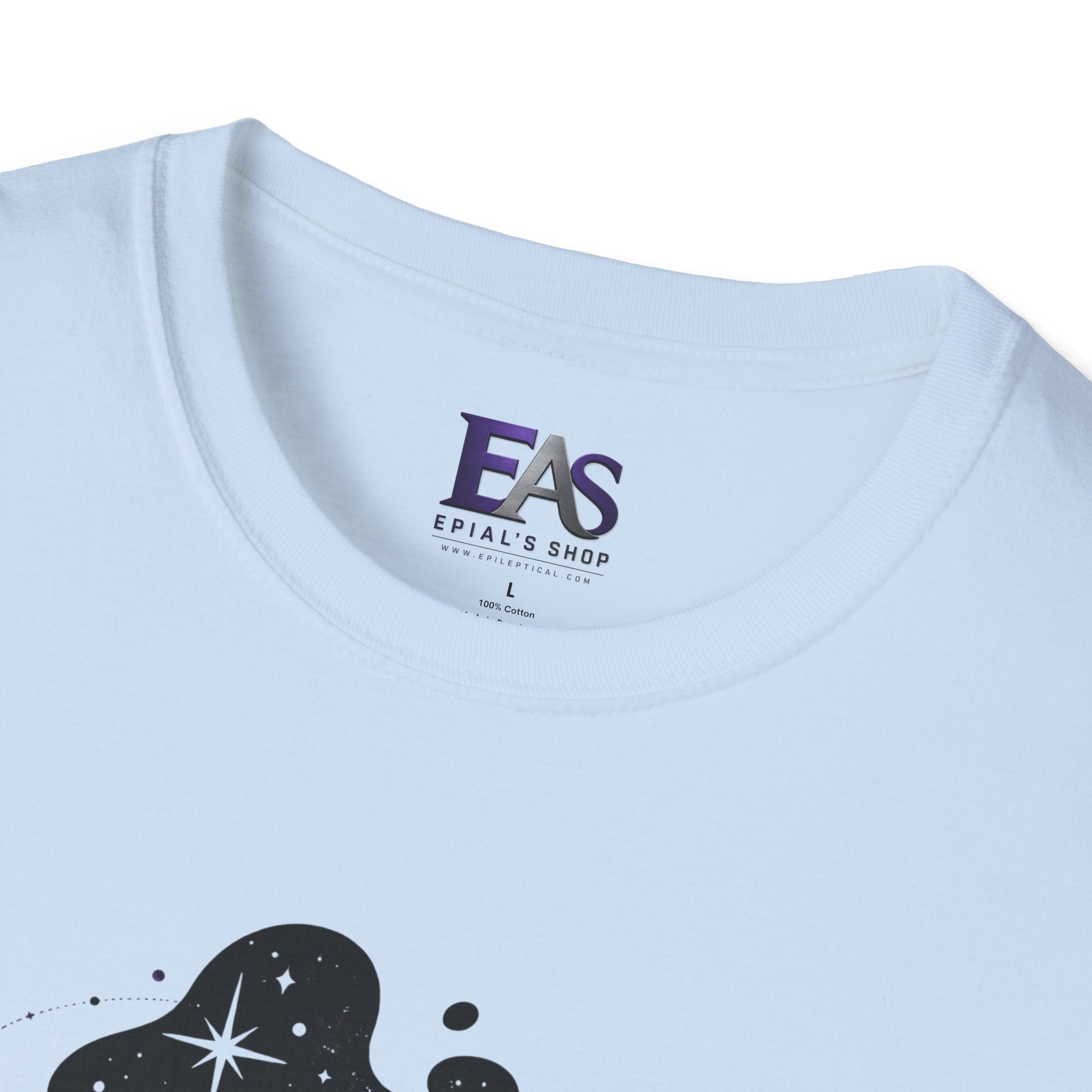 Catmosphere Cosmic Cat T-Shirt | Celestial Black Cat Graphic Tee