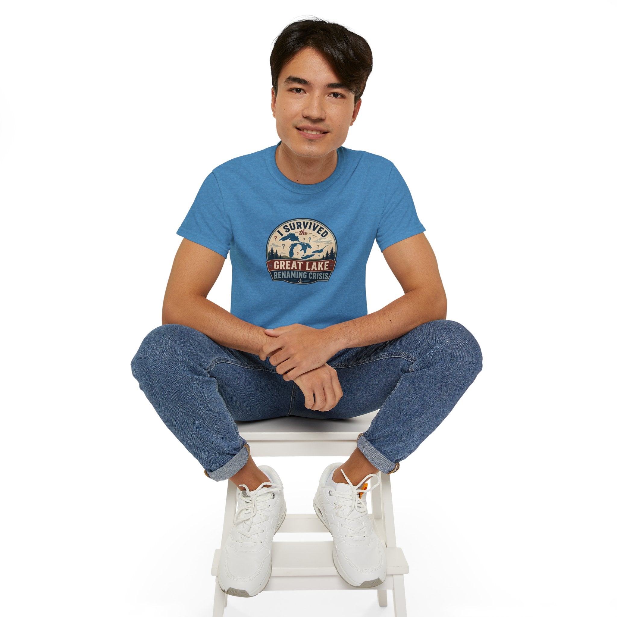 I Survived the Great Lake Renaming Crisis T-Shirt | Lake Ontario vs. Lake America Tee
