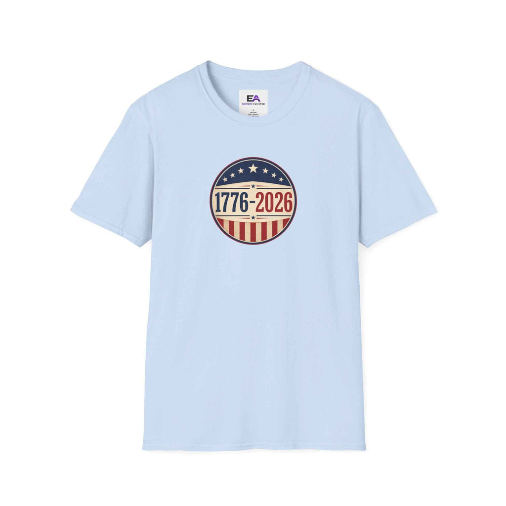 1776–2026 USA Patriotic T-Shirt | Vintage Americana Anniversary Tee