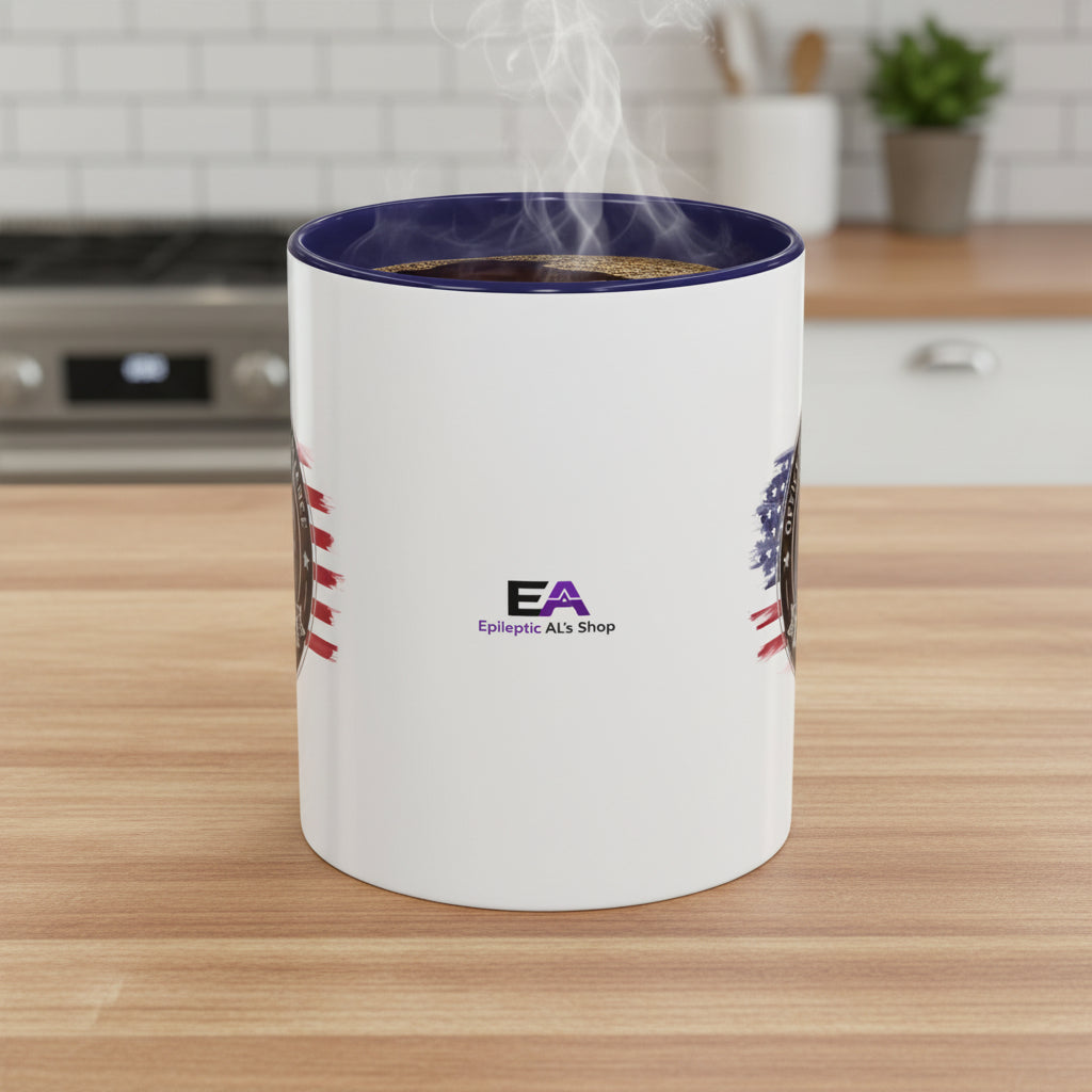 Office of Morning Compliance Coffee Mug – “Step One: Coffee” Official Seal Cup