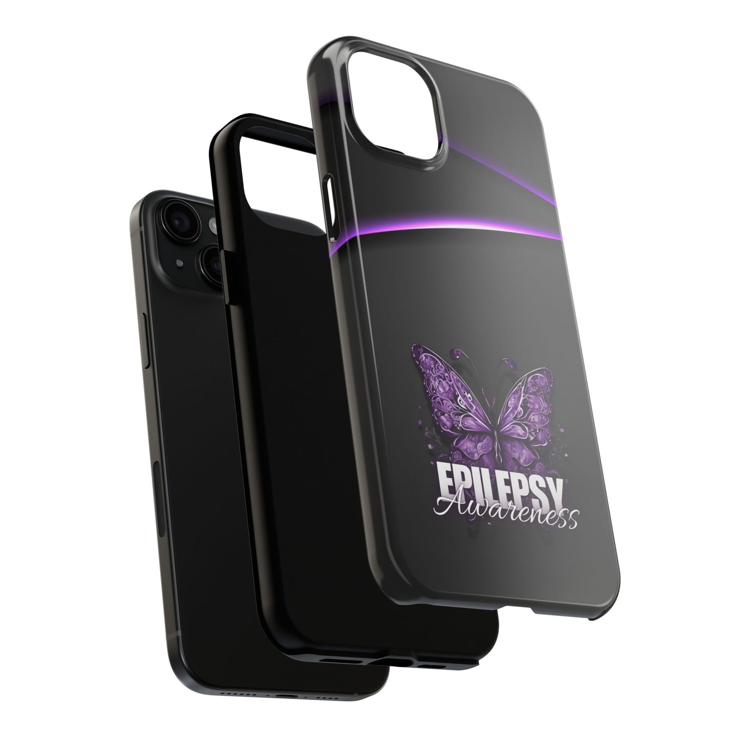 Epilepsy Awareness Butterfly Tough Phone Cases