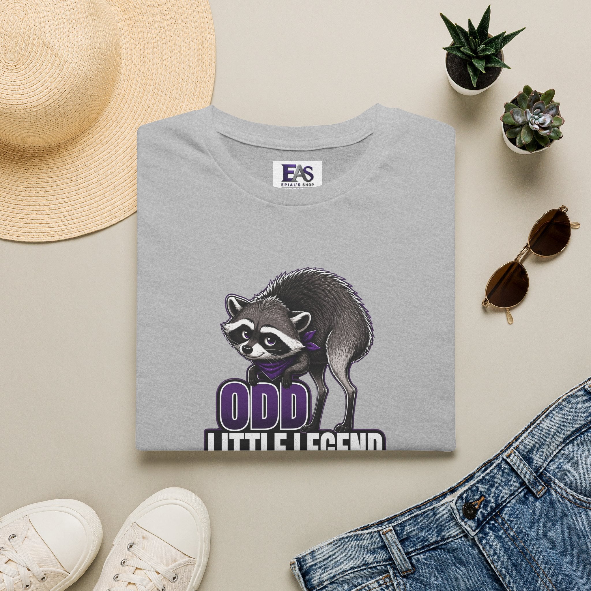 Odd Little Legend Jimothy Raccoon T-Shirt