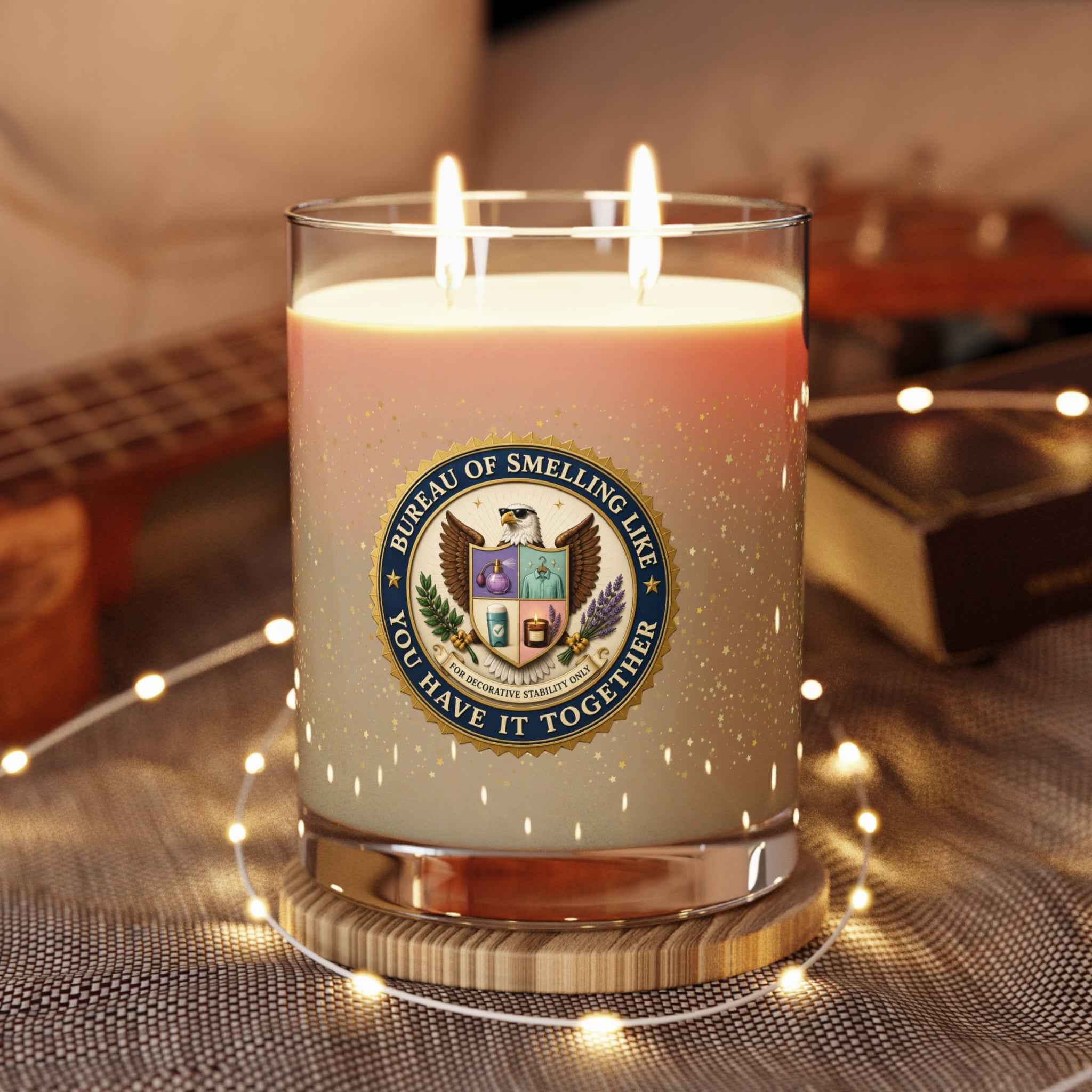 Bureau of Smelling Like You Have It Together Soy Candle | Funny 11 oz Candle
