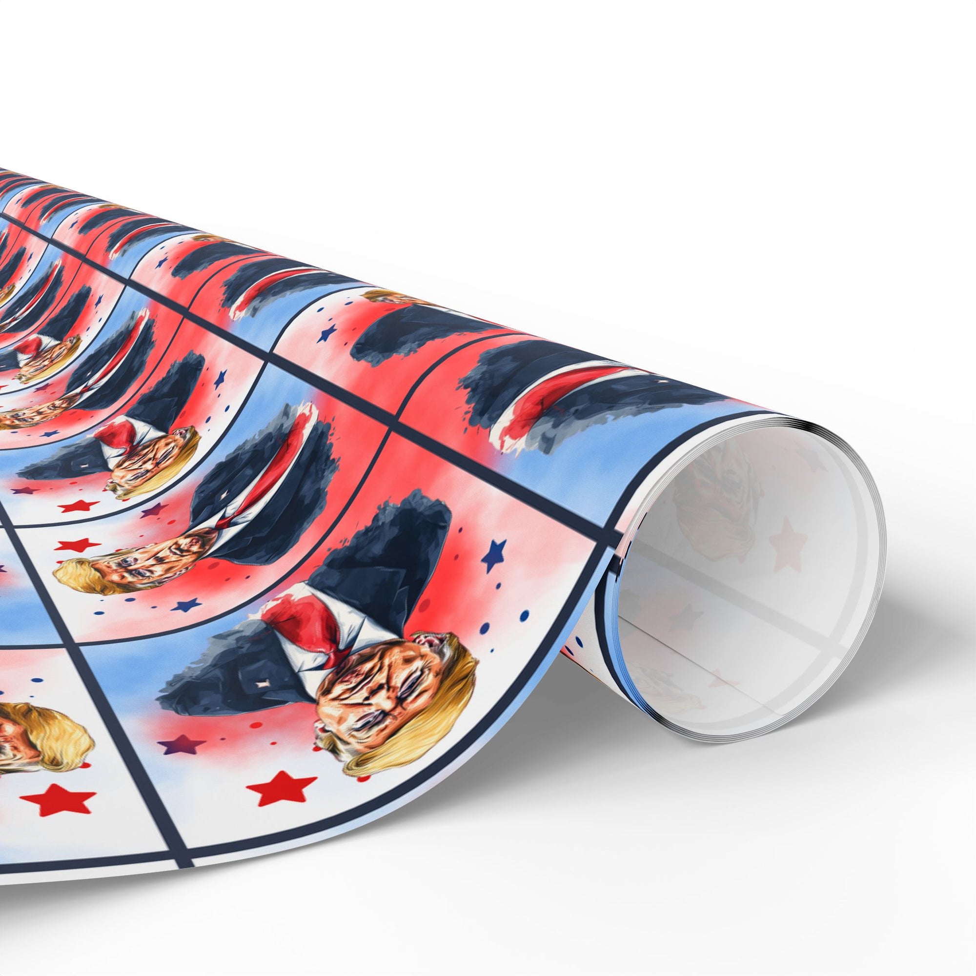 Stars & Trump Wrapping Paper, All Purpose
