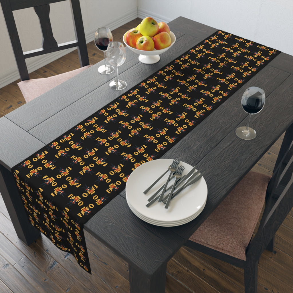 Brazen Political Parody Stylish Table Runner