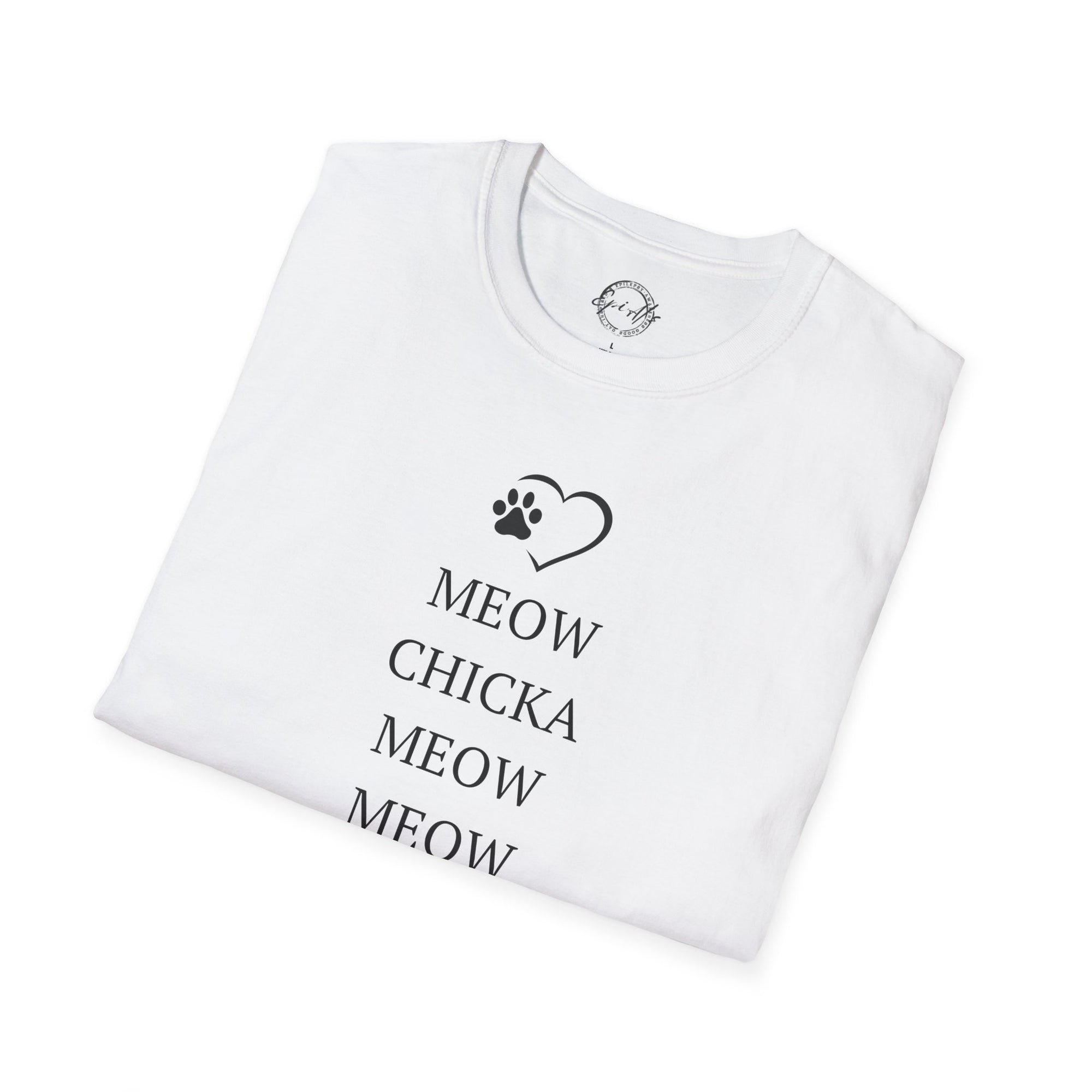 Meow Chicka Meow Meow Unisex Softstyle T - Shirt - T - Shirt - Epileptic Al’s Shop