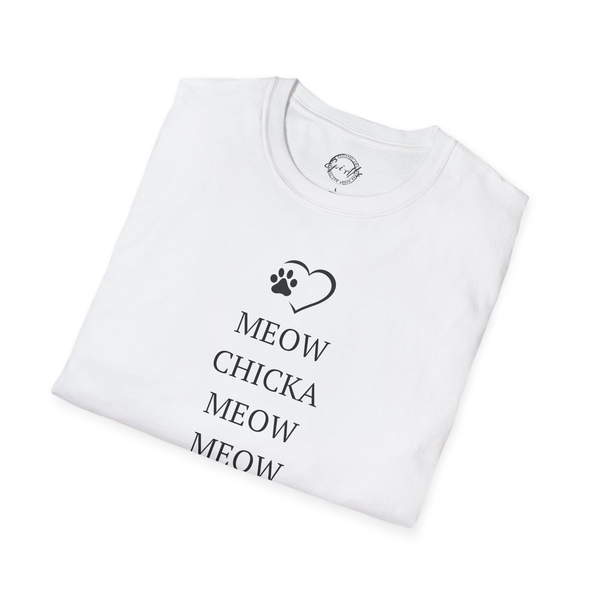 Meow Chicka Meow Meow Unisex Softstyle T - Shirt - T - Shirt - Epileptic Al’s Shop