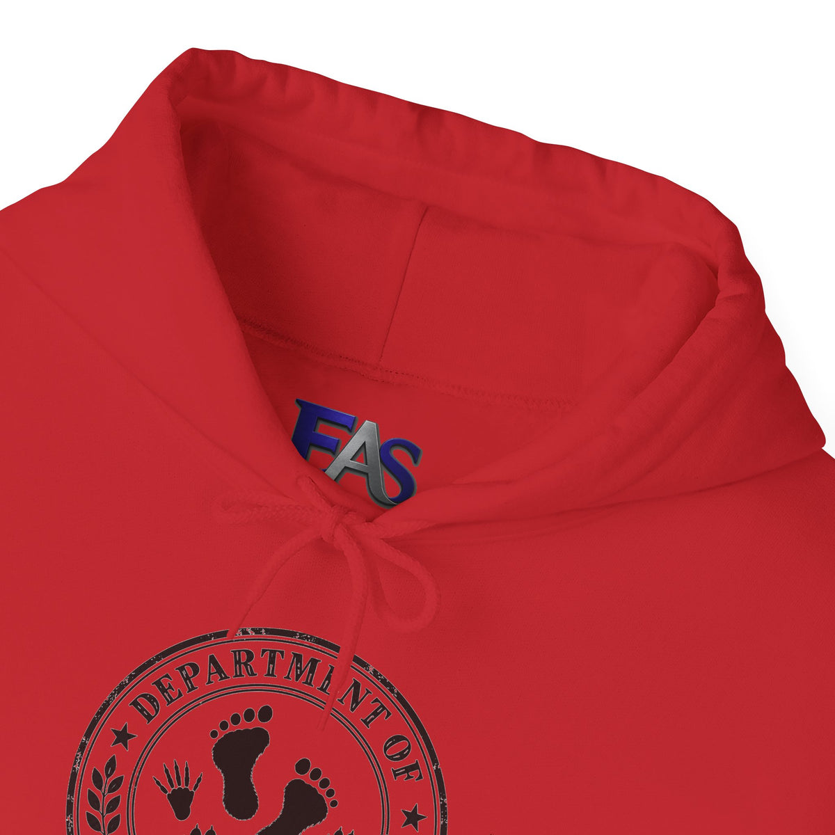 Department of Suspicious Footprints Hoodie | Bigfoot, Raccoon & Cat Cryptid Sweatshirt