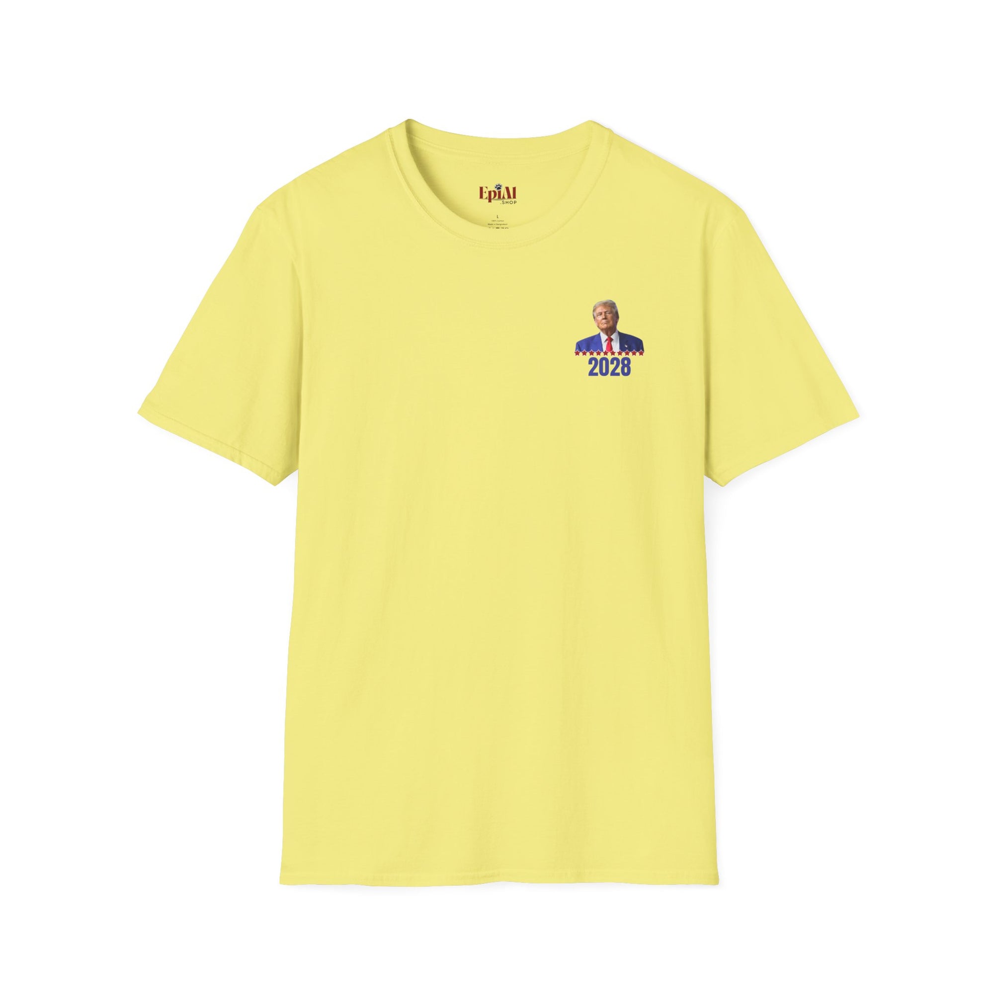 Trump 2028 Unisex Softstyle T-Shirt - Trump for President