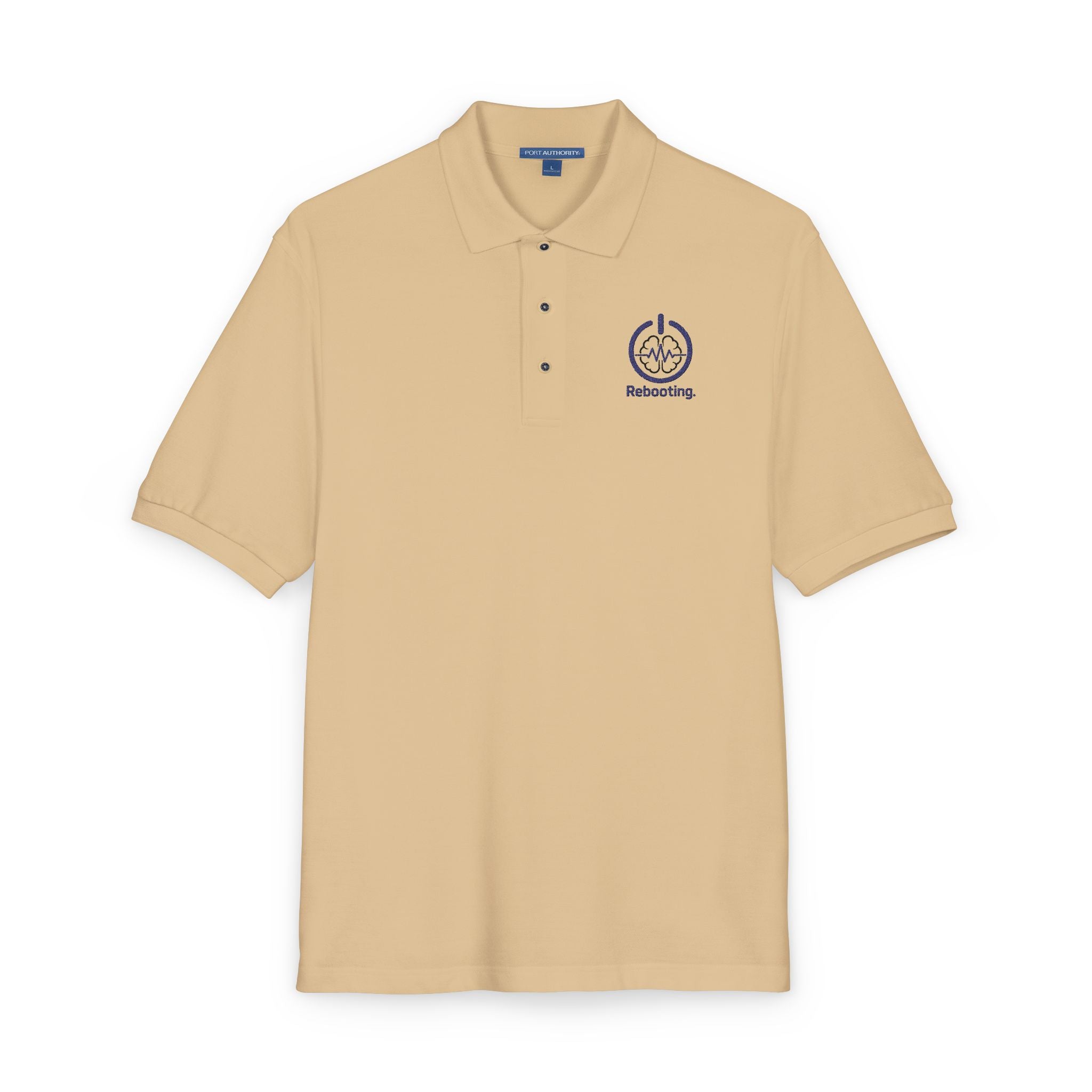 Rebooting Embroidered Polo Shirt