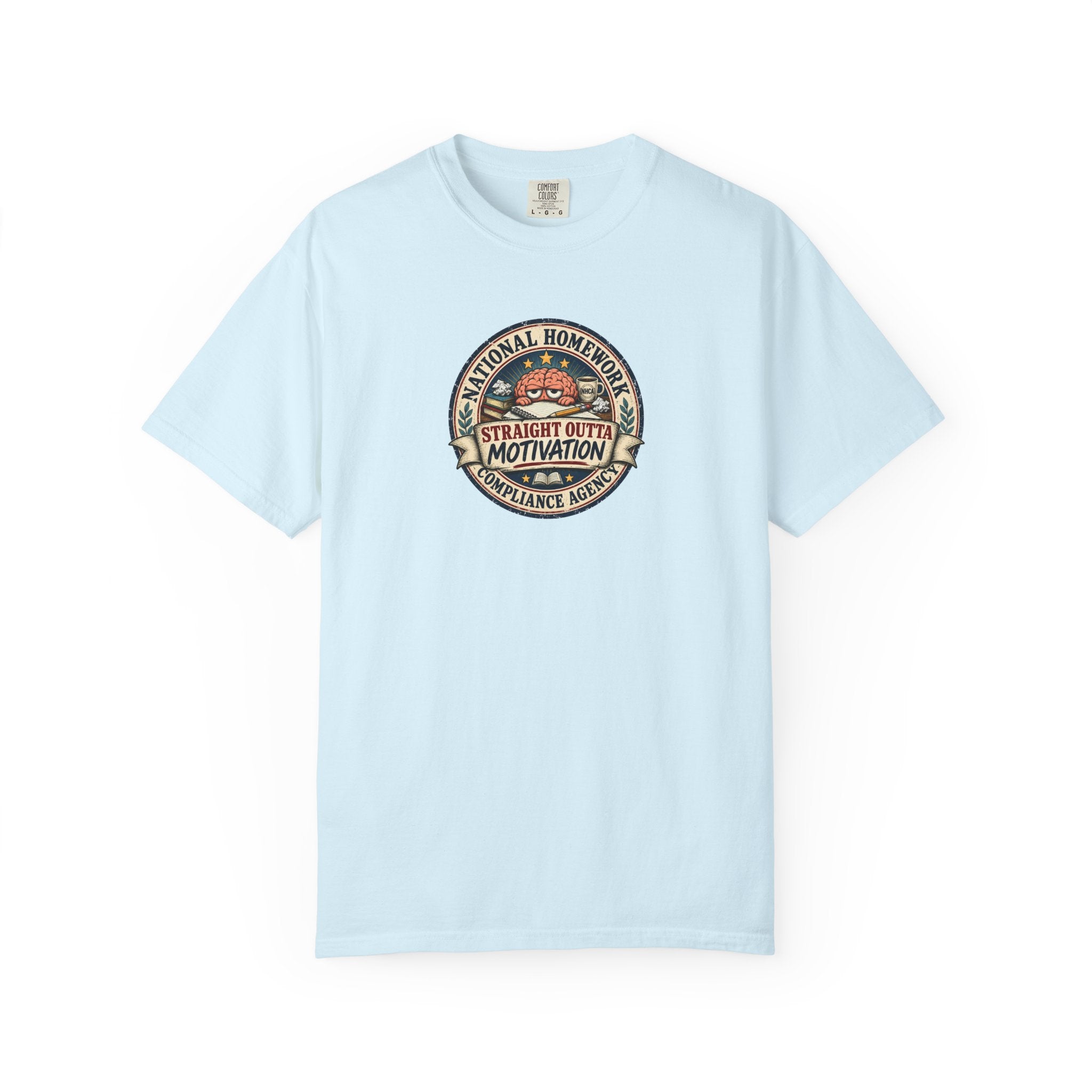 National Homework Compliance Agency Straight Outta Motivation T-Shirt