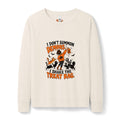 I Don’t Summon Demons, I Shake the Treat Bag Halloween Cat Sweatshirt
