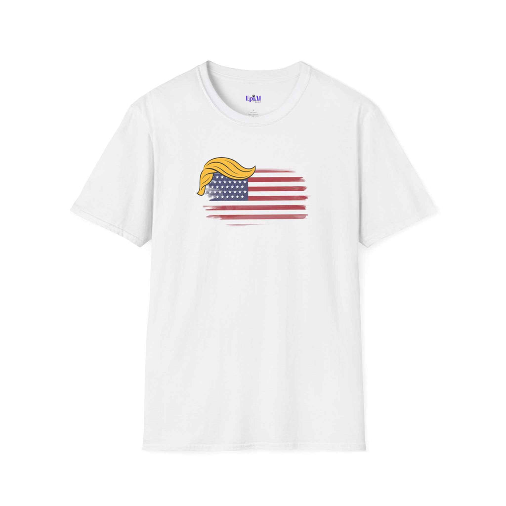 Swoop & Stripes Parody Tee – Unisex Soft Cotton T-Shirt