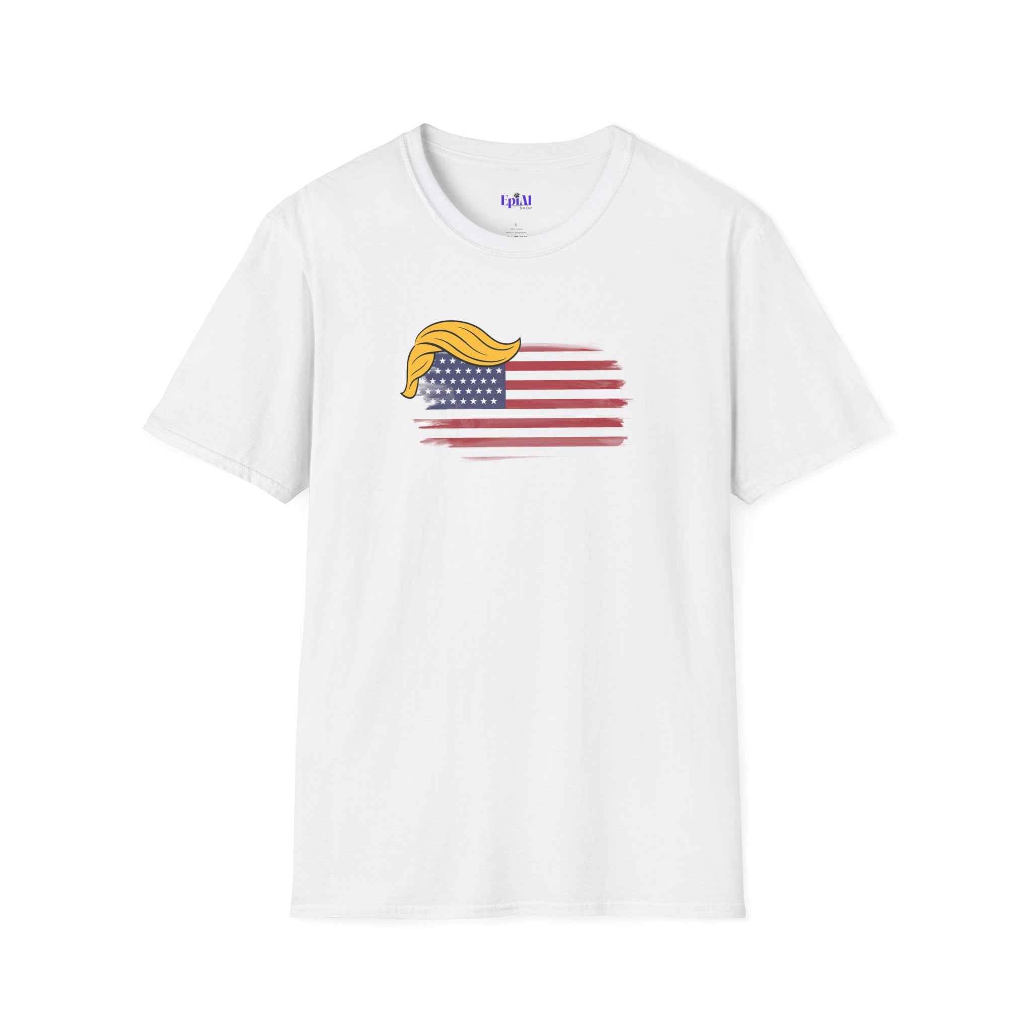 Swoop & Stripes Parody Tee – Unisex Soft Cotton T-Shirt