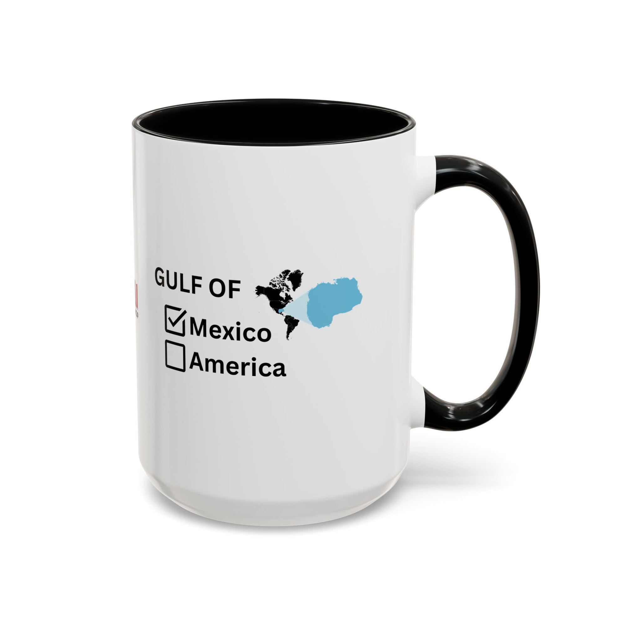 Gulf of Mexico Checkbox Accent Coffee Mug