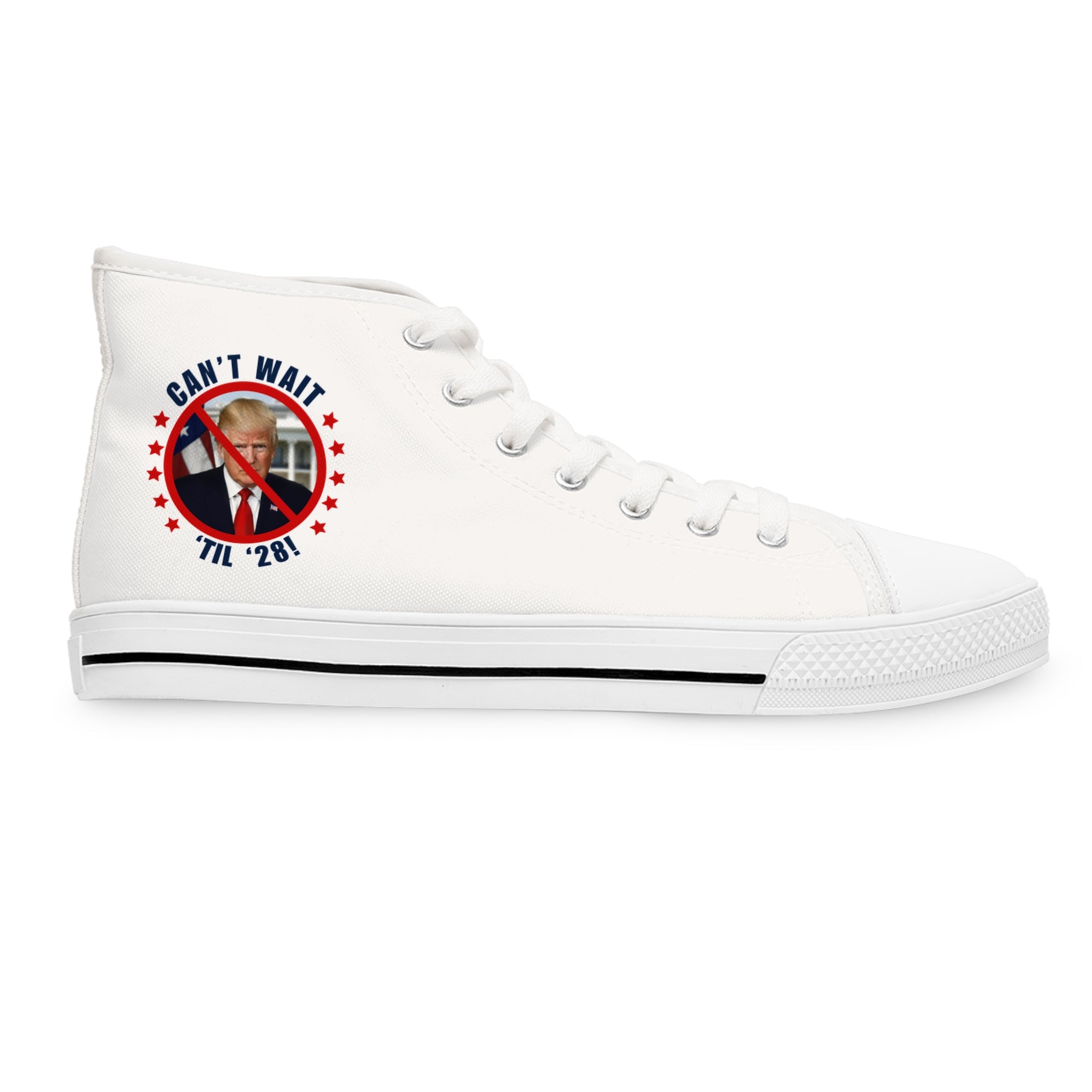 Can't Wait 'Til '28 Women's High Top Sneakers